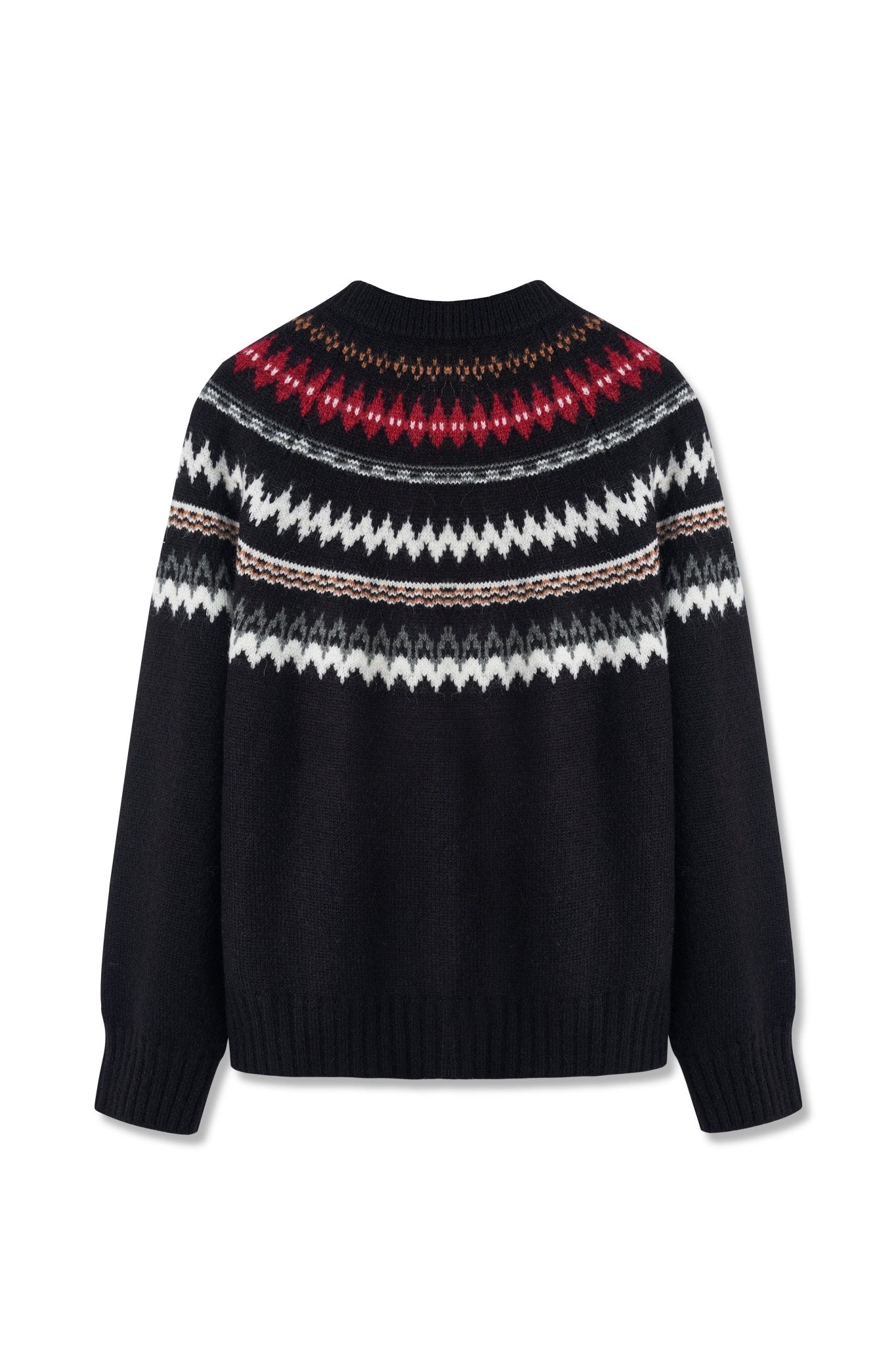 NAWS Black FairIsle Sweater | MADAX