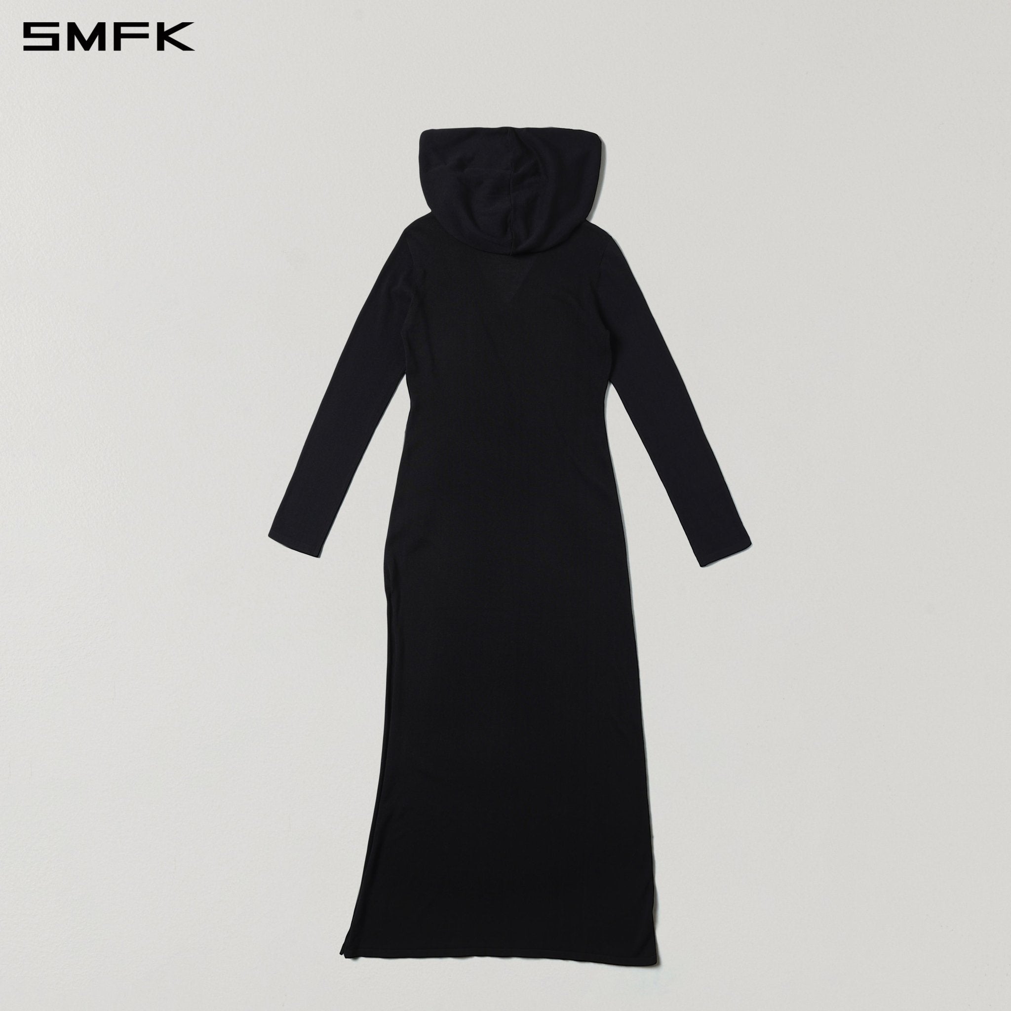 SMFK Black Hoodie and Long Skirt | MADAX