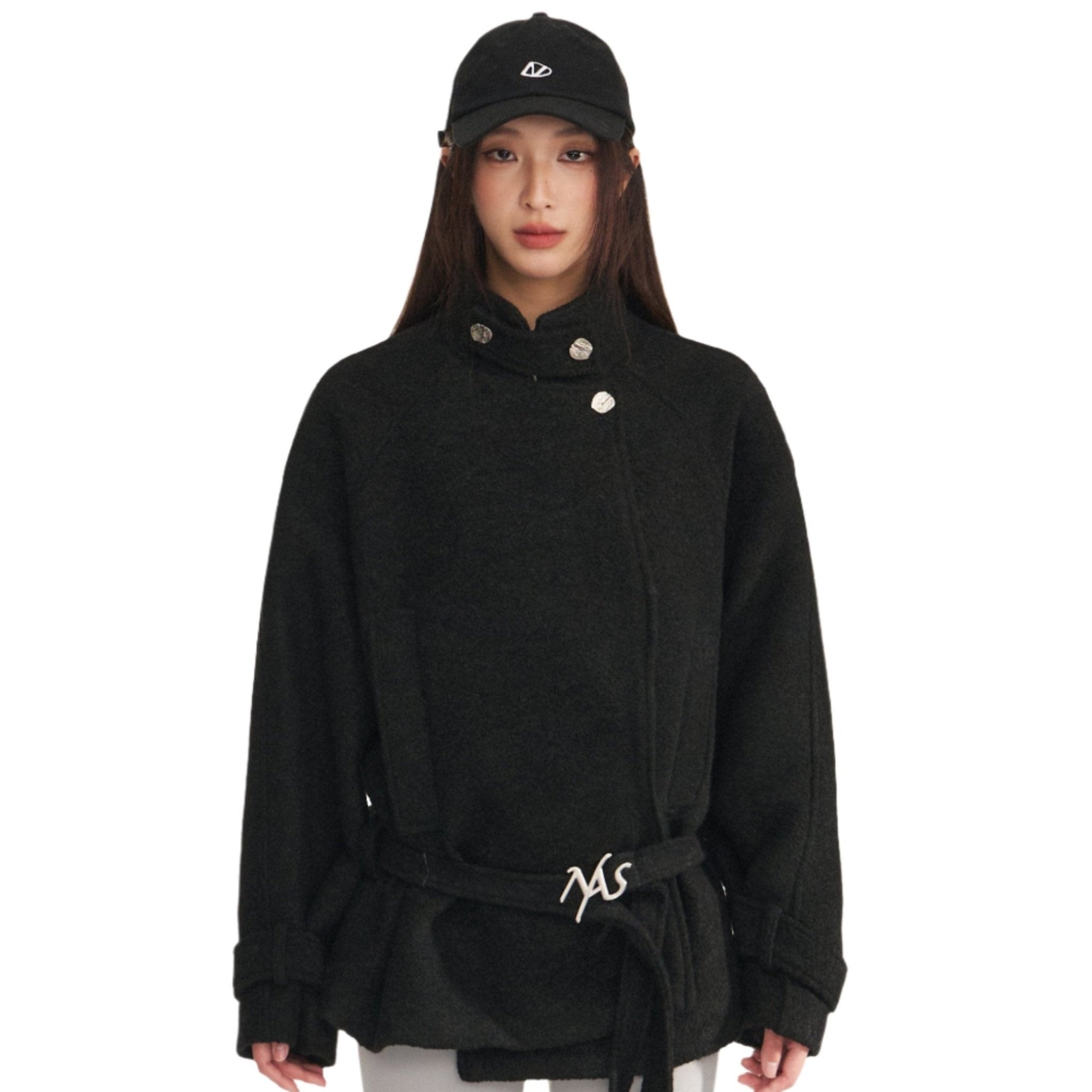 NAWS Black Jacket coat | MADAX