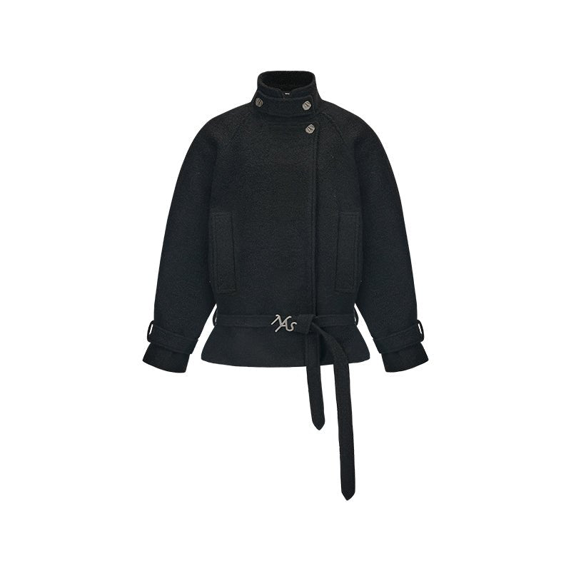 NAWS Black Jacket coat | MADAX