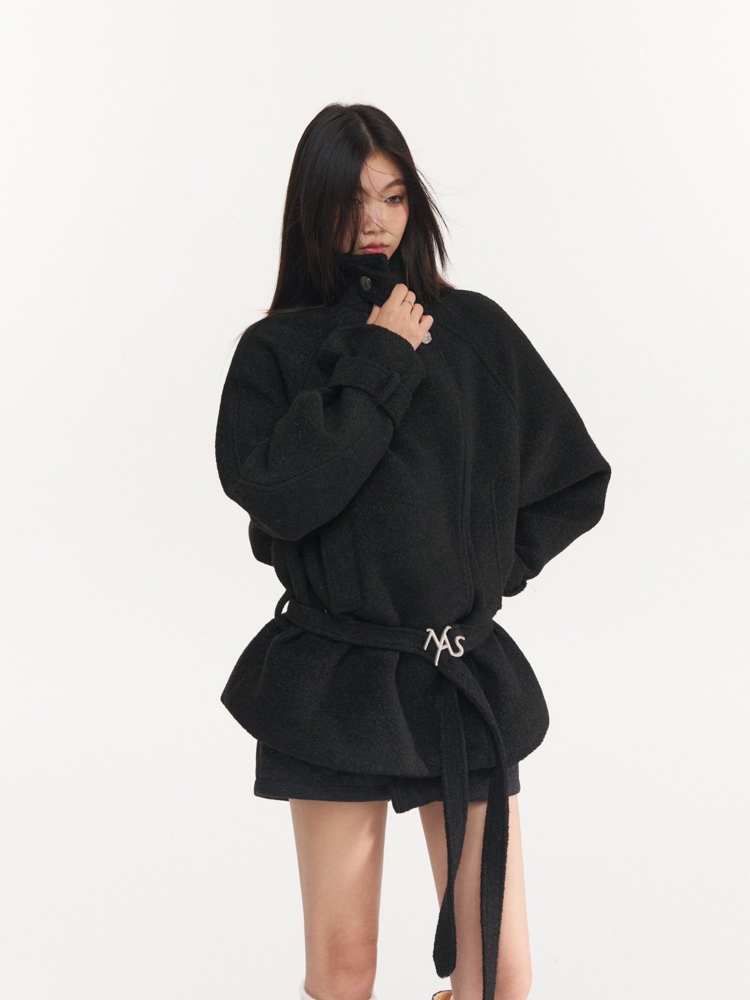 NAWS Black Jacket coat | MADAX