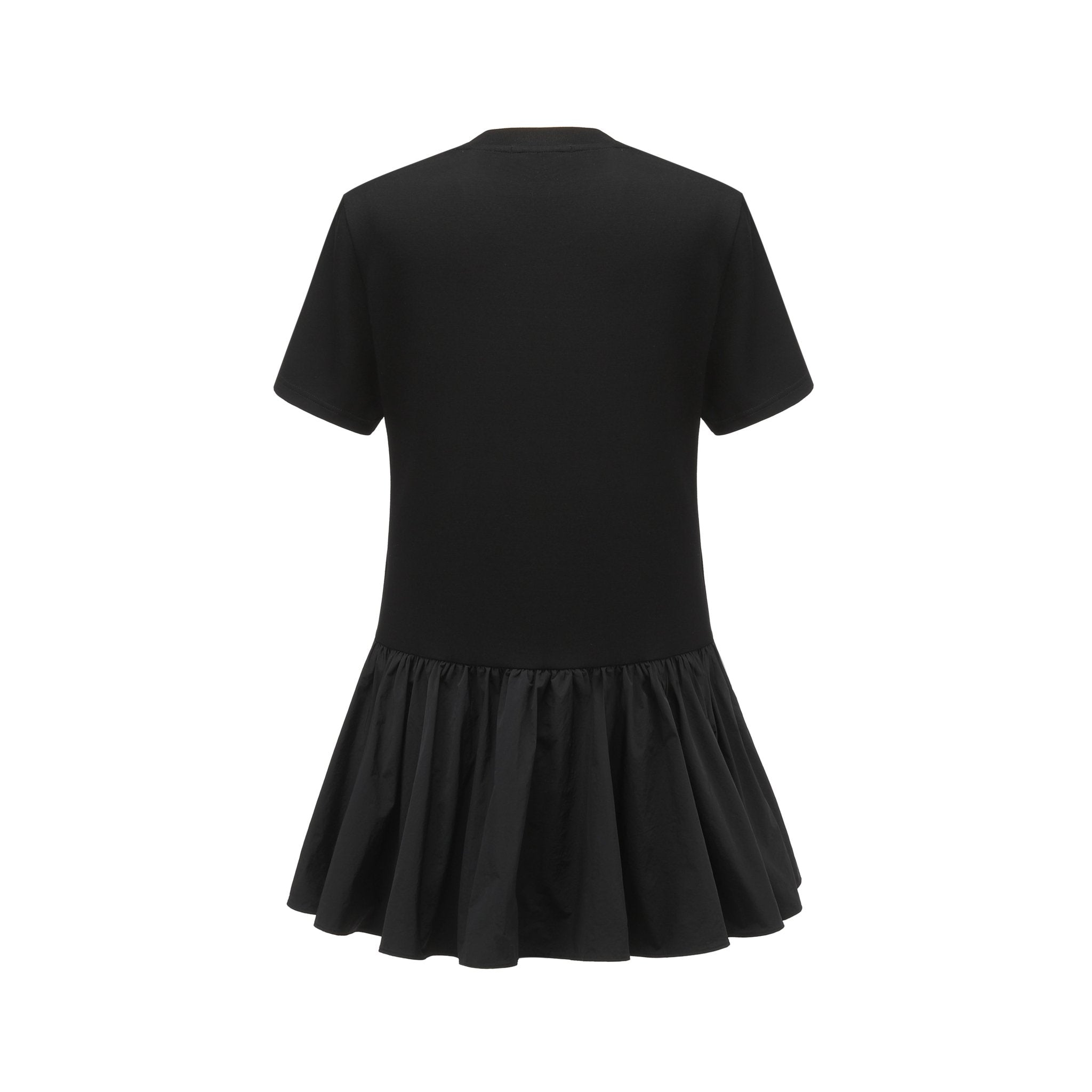 THREE QUARTERS Black Lace Embroidered Patchwork Dress THREE QUARTERS Black Lace Embroidered Patchwork Dress