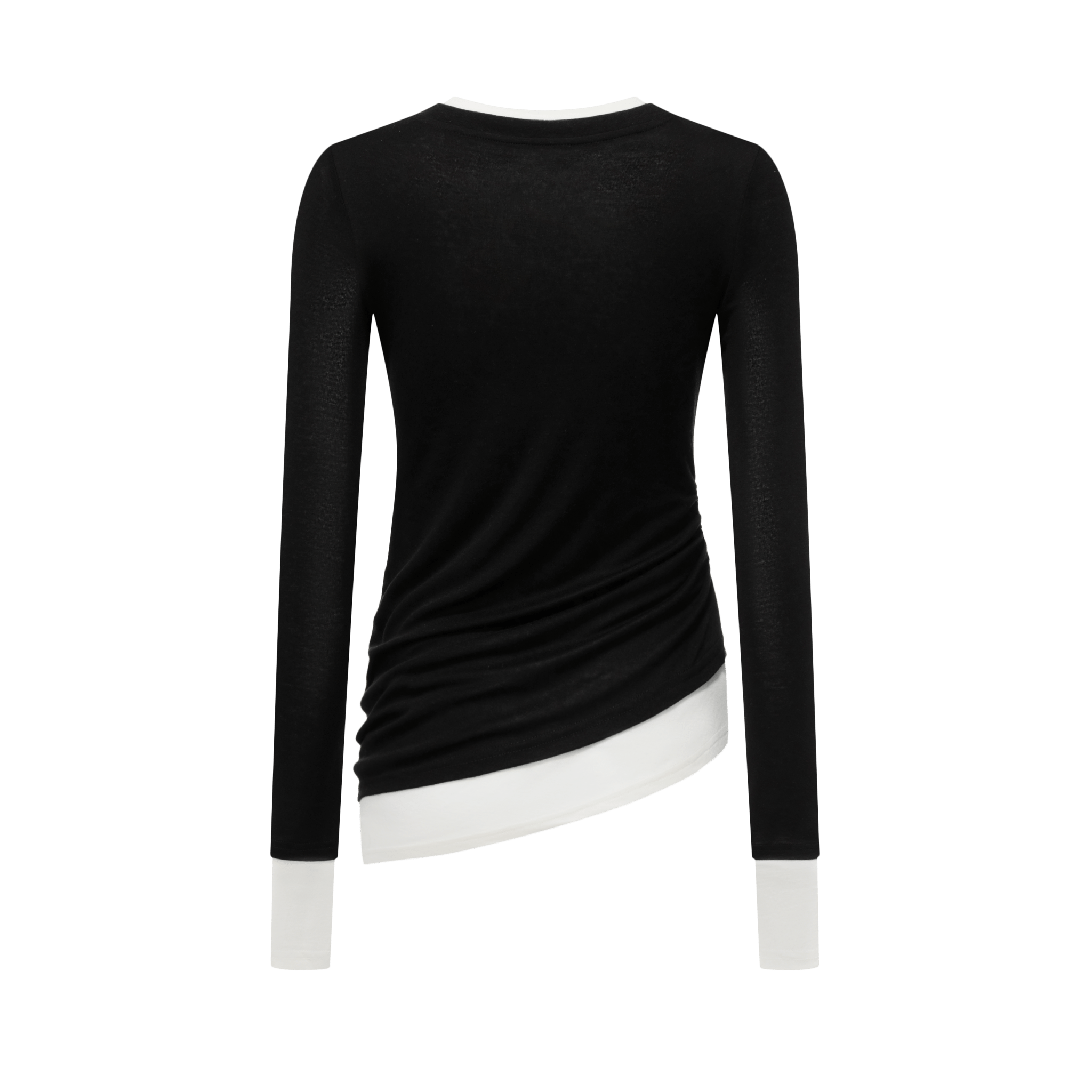 Climax Vision Black Light Elastic Fake Two - piece Long Sleeves | MADAX