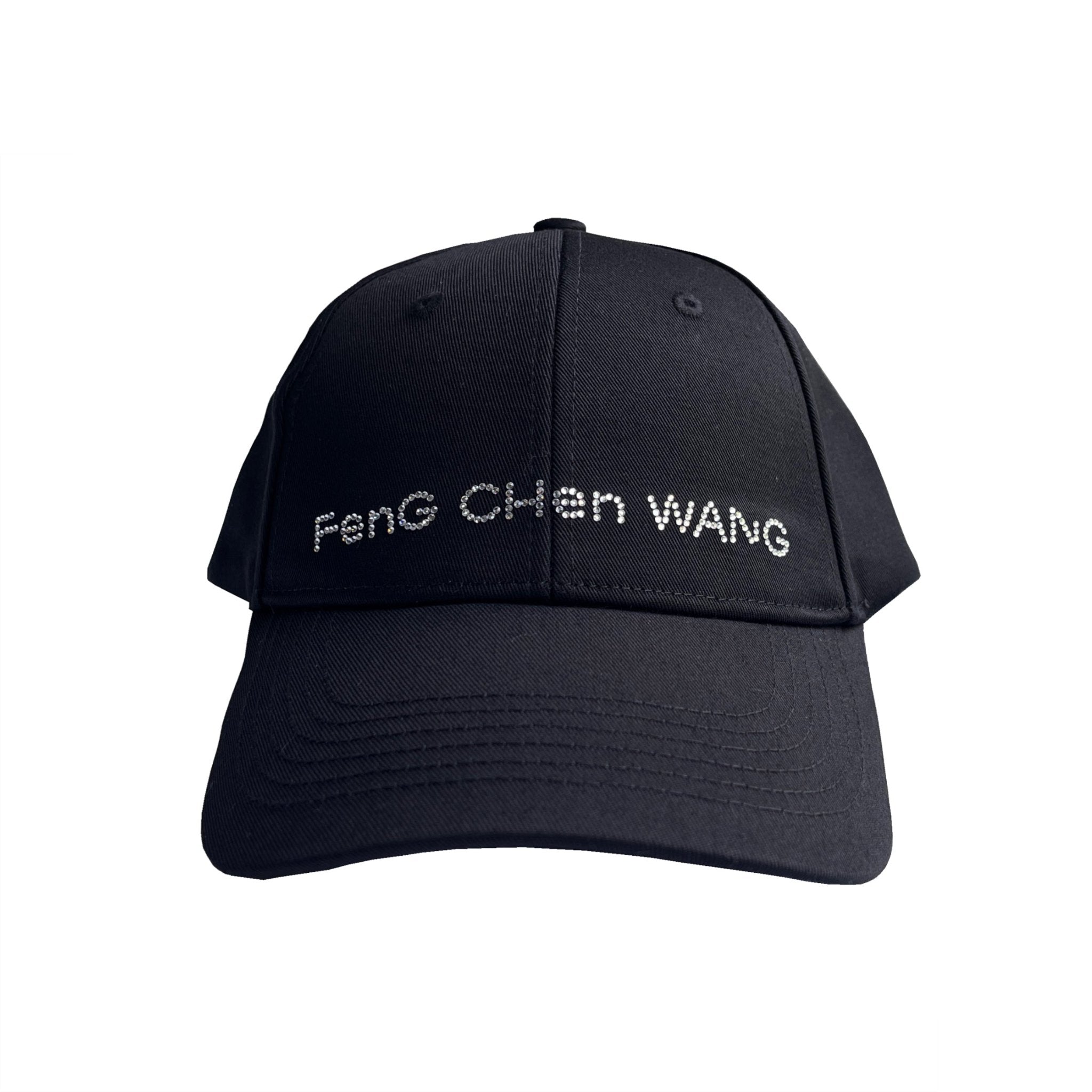 FENGCHEN WANG Black Logo Decorated Baseball Cap | MADAX