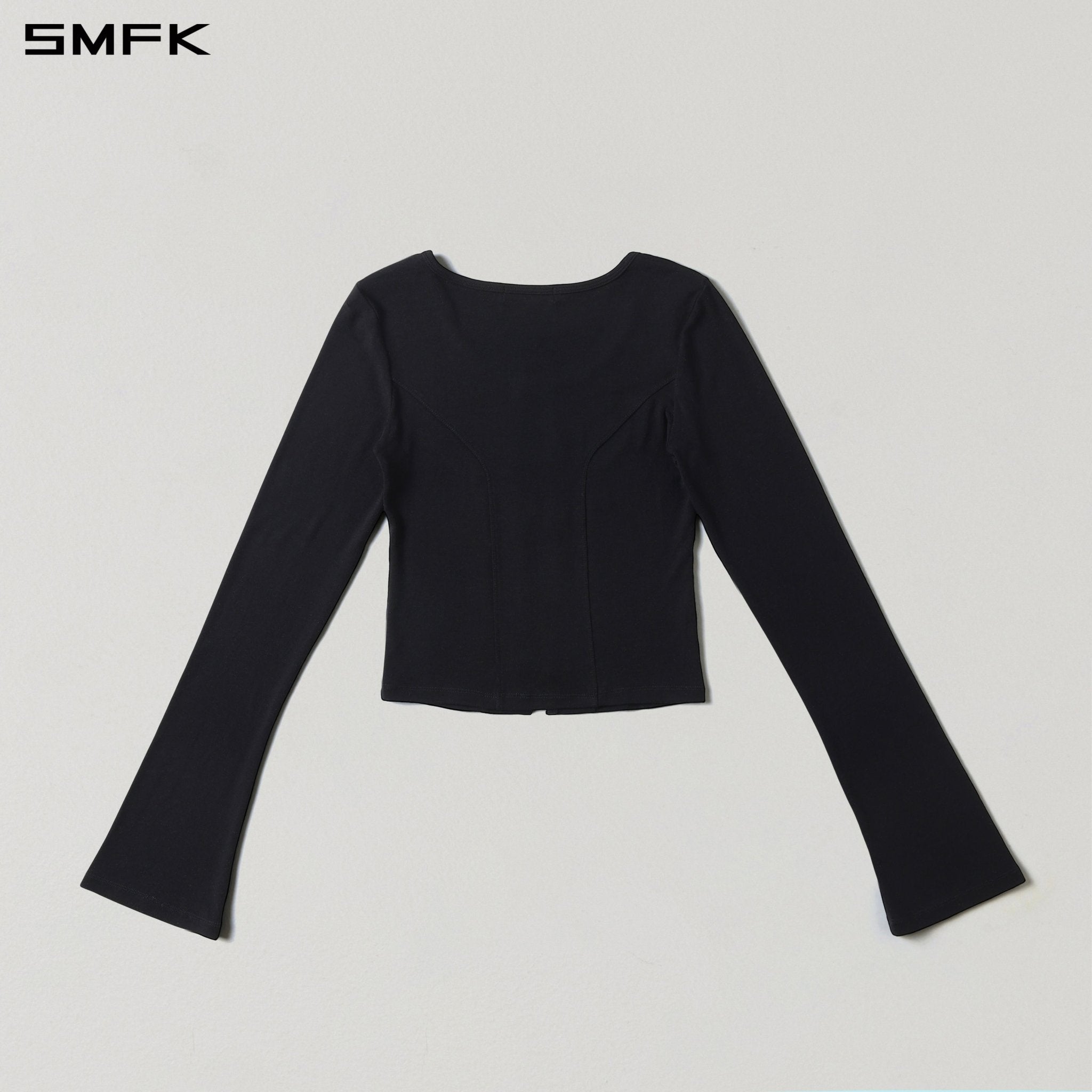SMFK Black Openwork Top | MADAX