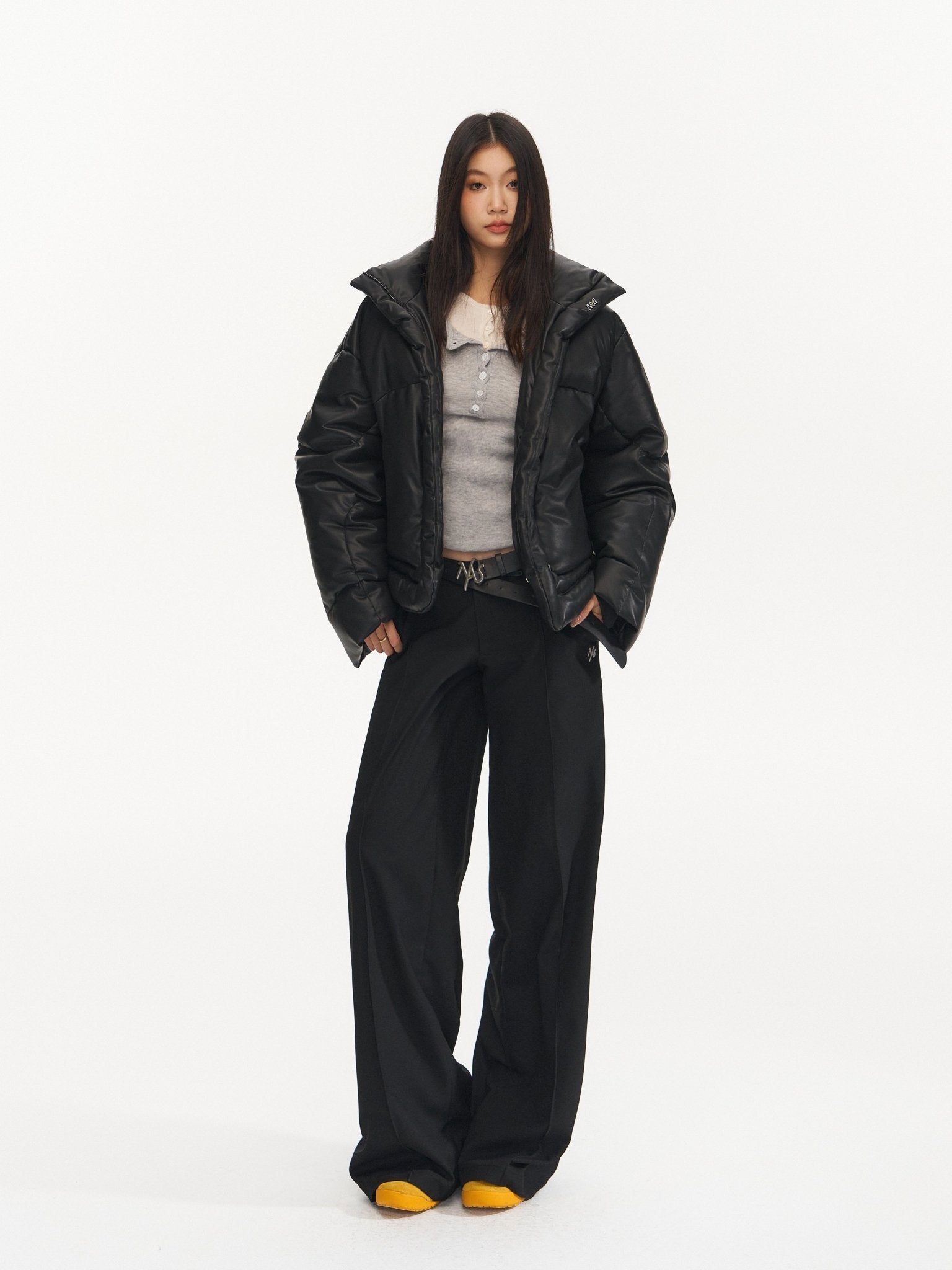 NAWS Black Puff Down Jacket | MADAX