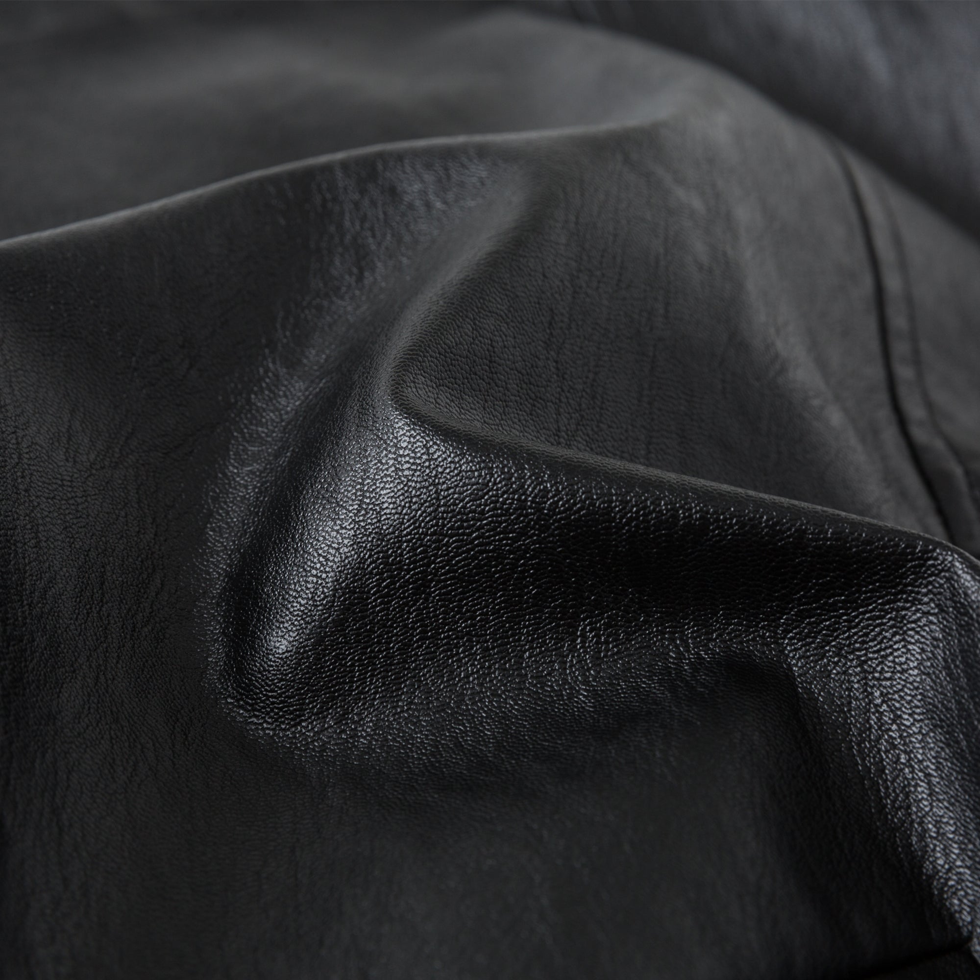 Ther. Black Recycled Leather Mini Skirt | MADA IN CHINA