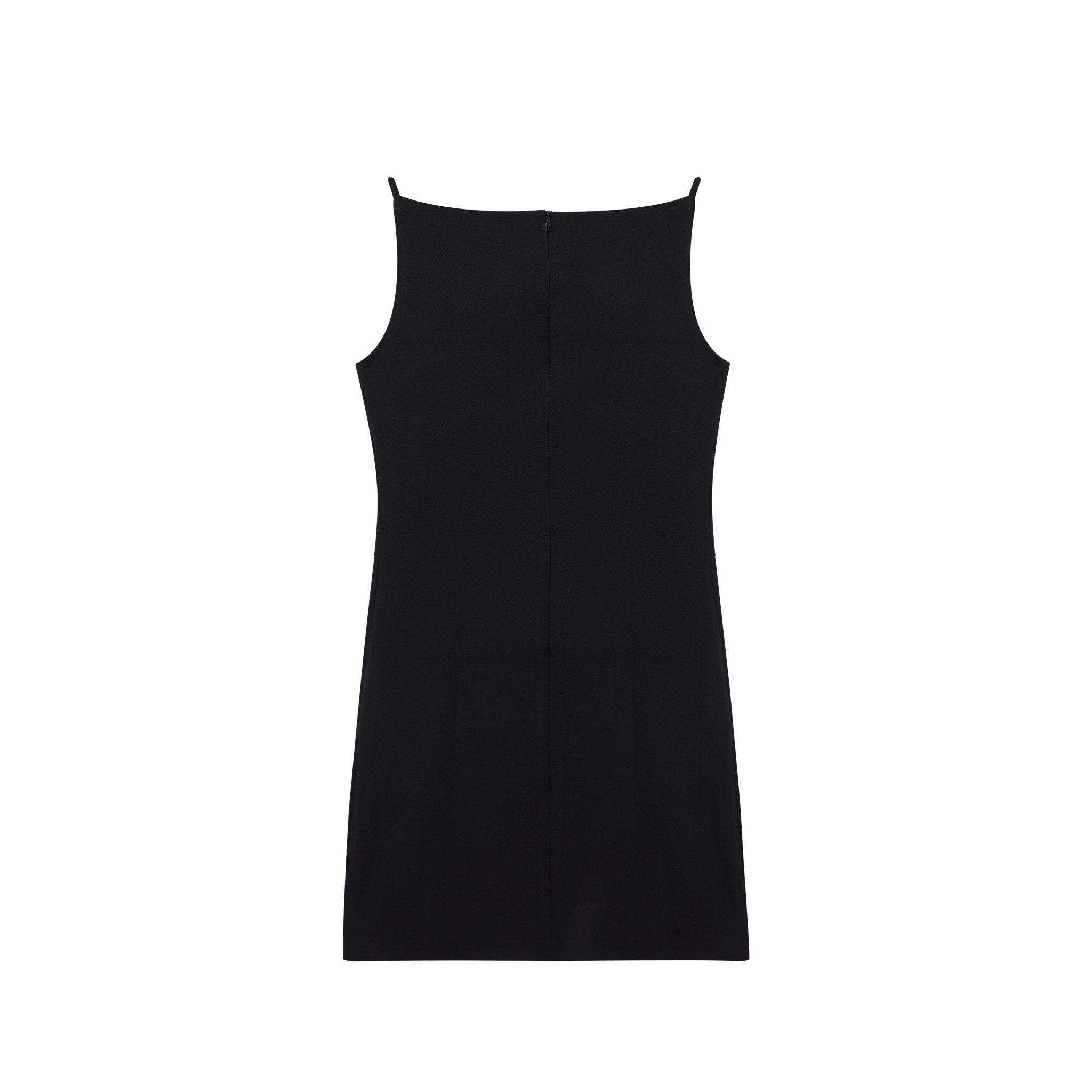 Maca Kaka Black Slim Vest Dress | MADA IN CHINA