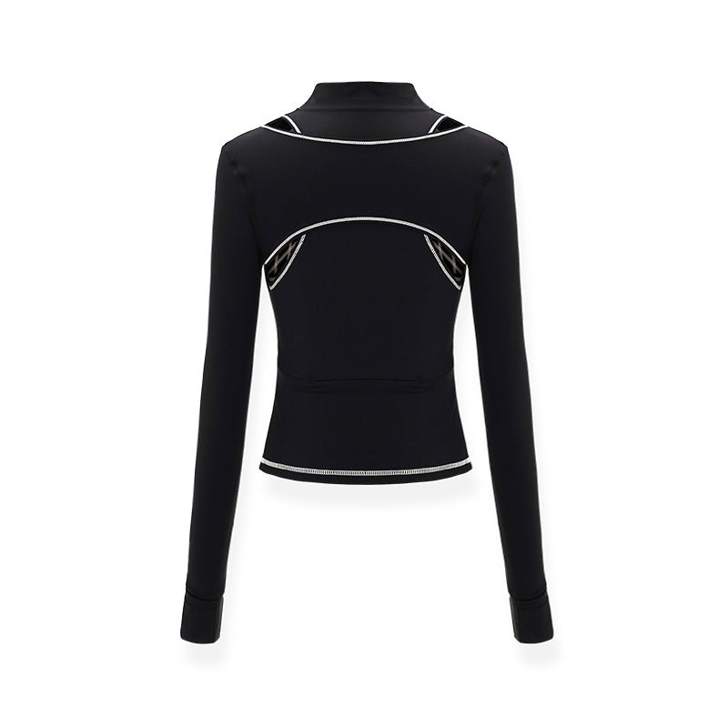 NAWS Black Walking Bodysuit Jacket | MADAX