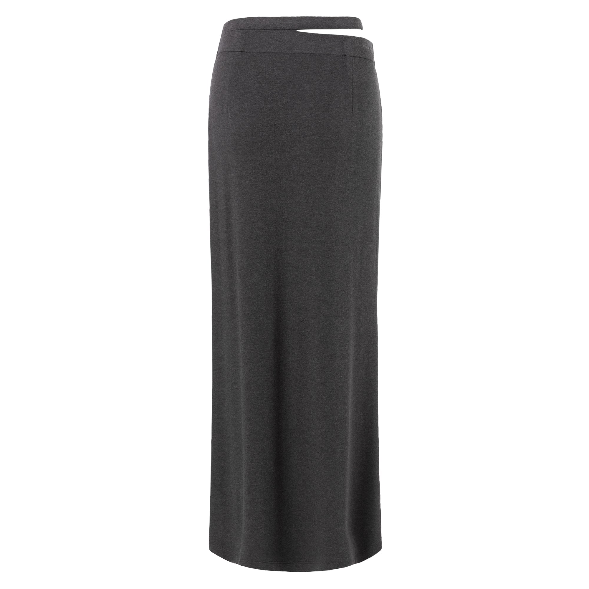 Ther. Black Wool Cutout Skirt | MADA IN CHINA