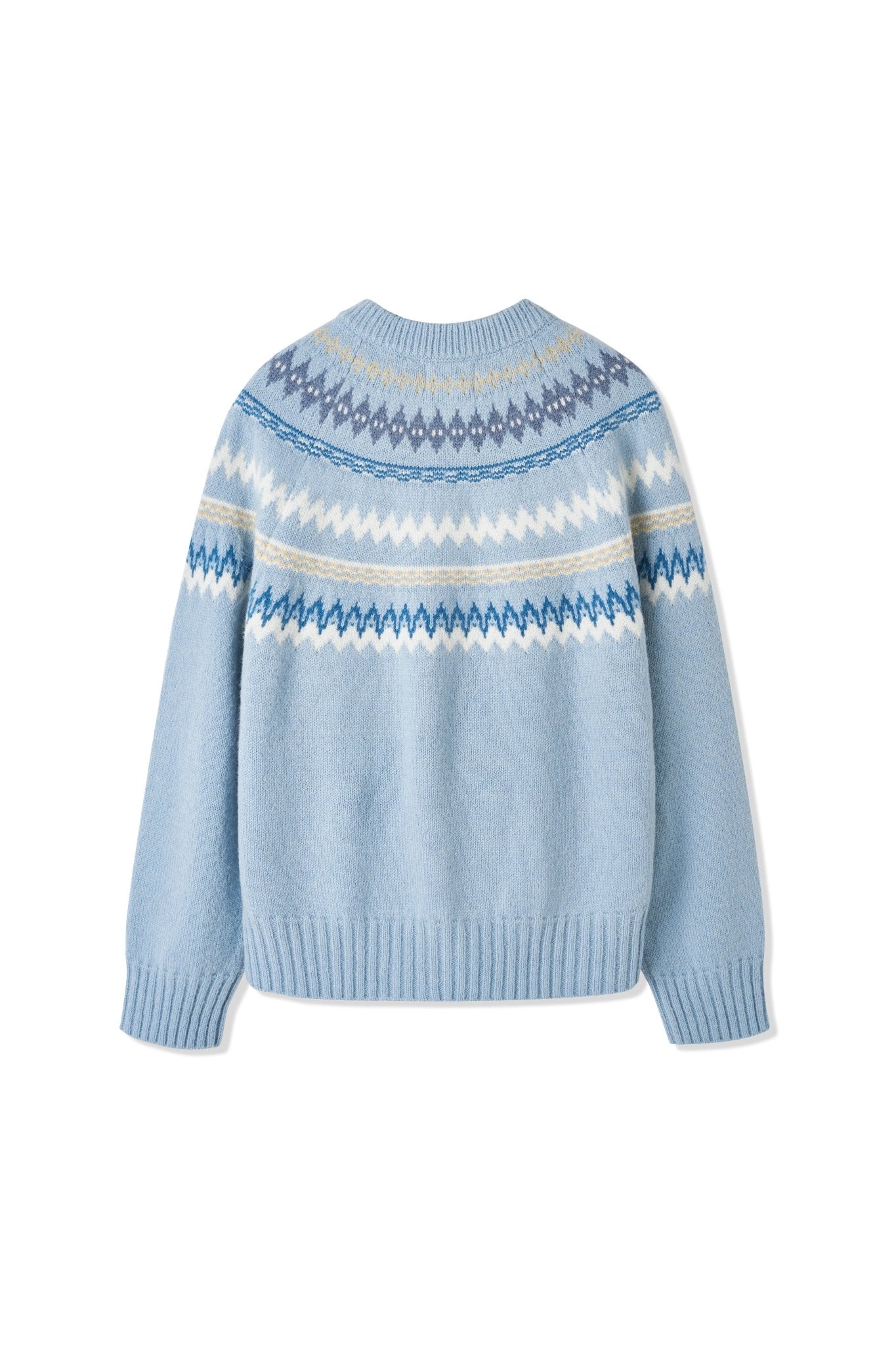 NAWS Blue FairIsle Sweater | MADAX