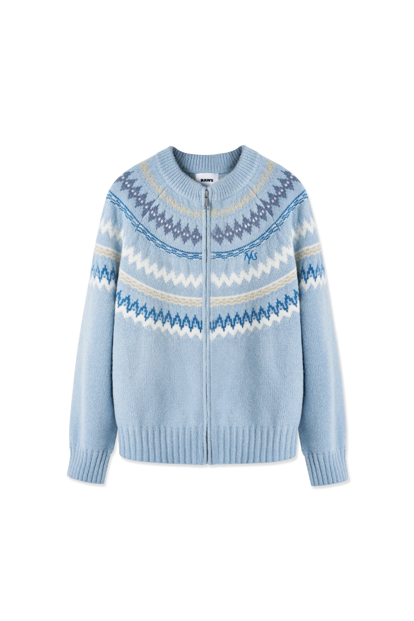 NAWS Blue FairIsle Sweater | MADAX