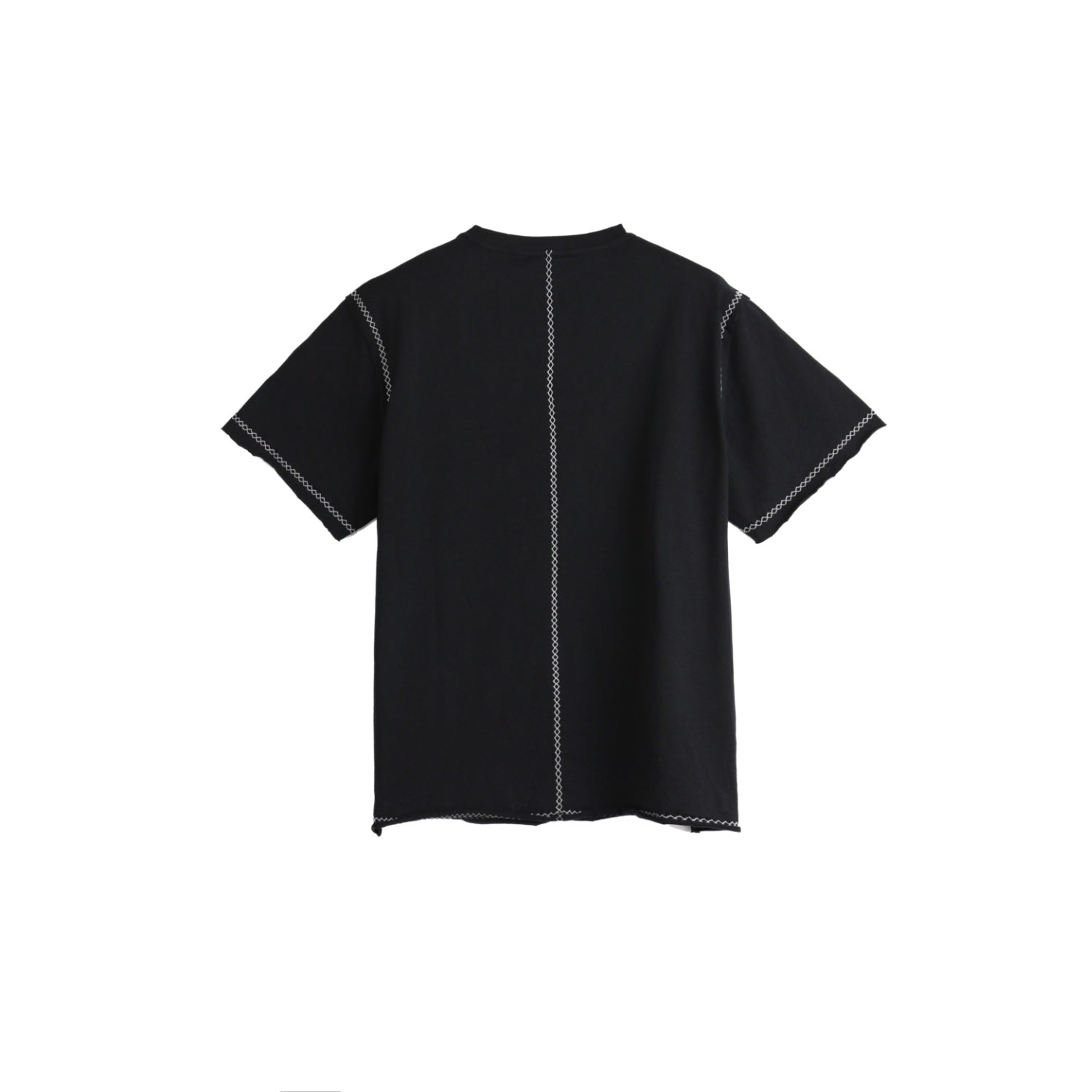 ARCH Border Short Sleeve T - shirt In Black | MADA IN CHINA