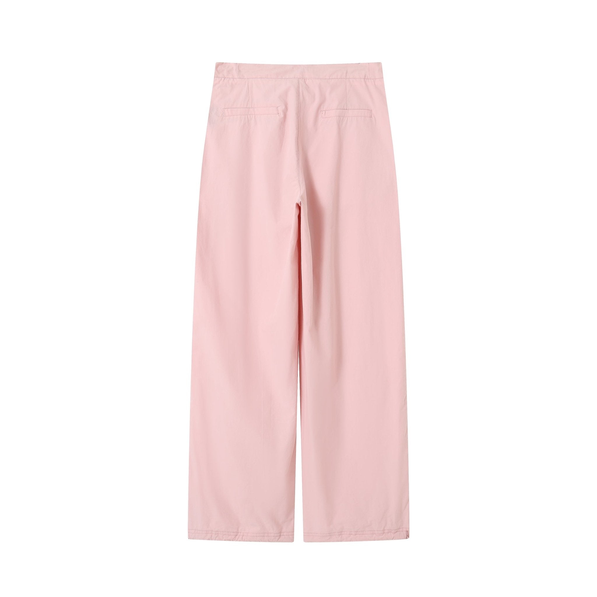 SOMESOWE Bow Drawstring Cargo Pants Pink | MADA IN CHINA