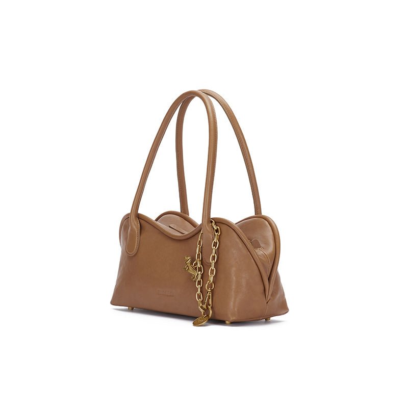 Sugar Su Bowling Bag Small Brown | MADAX