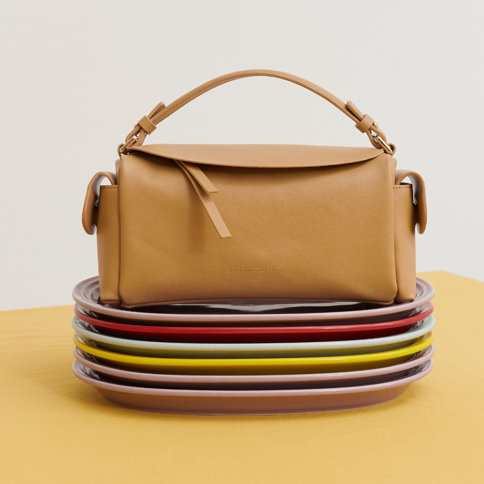 The Yellow Shop Brioche Flip - Top Toast Bag in Latte | MADAX