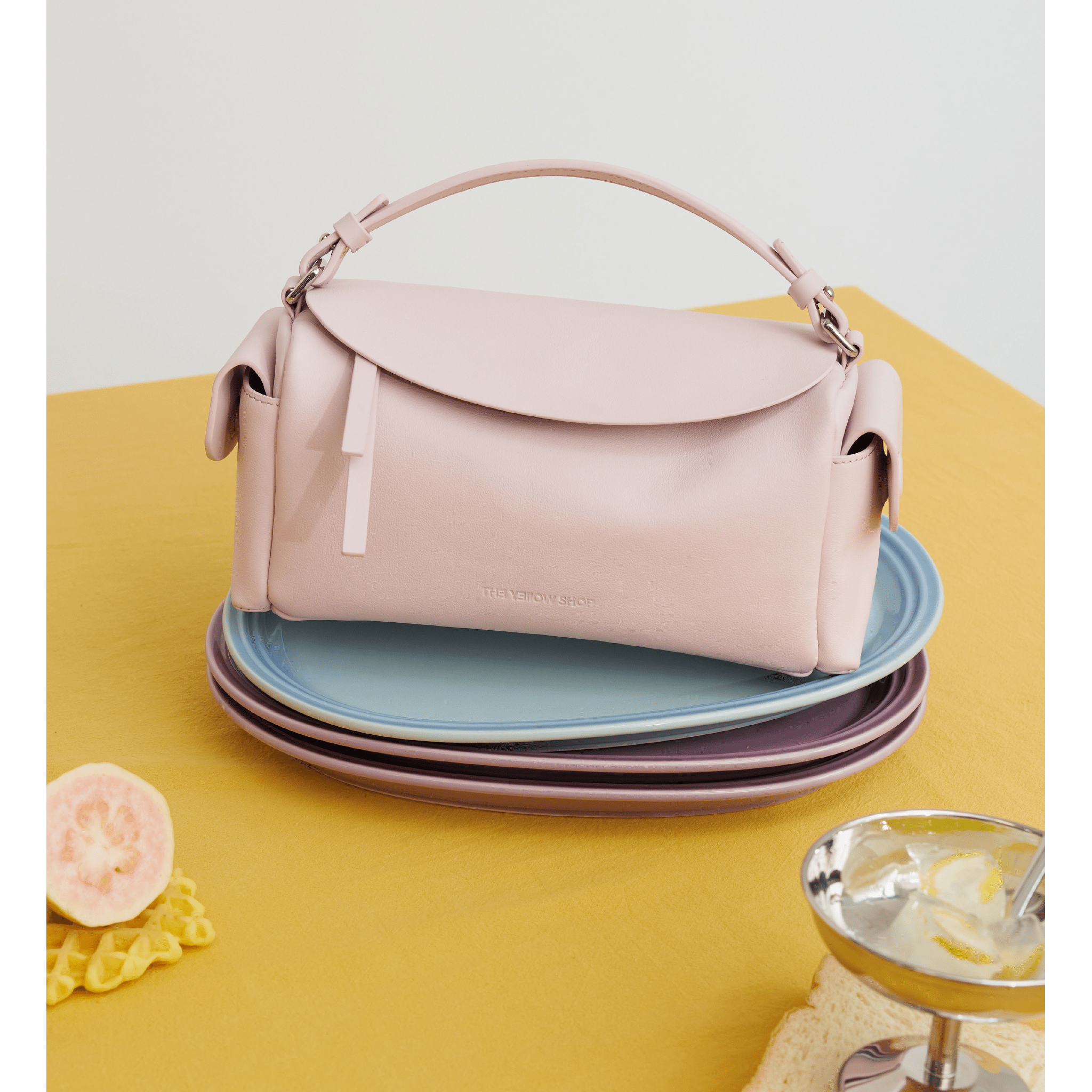 The Yellow Shop Brioche Flip - Top Toast Bag in Mousse Purple | MADAX