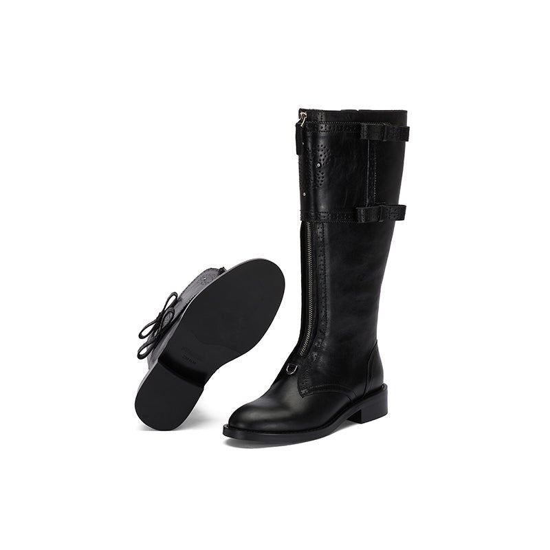 Sugar Su Brock Riding Boots Black | MADAX