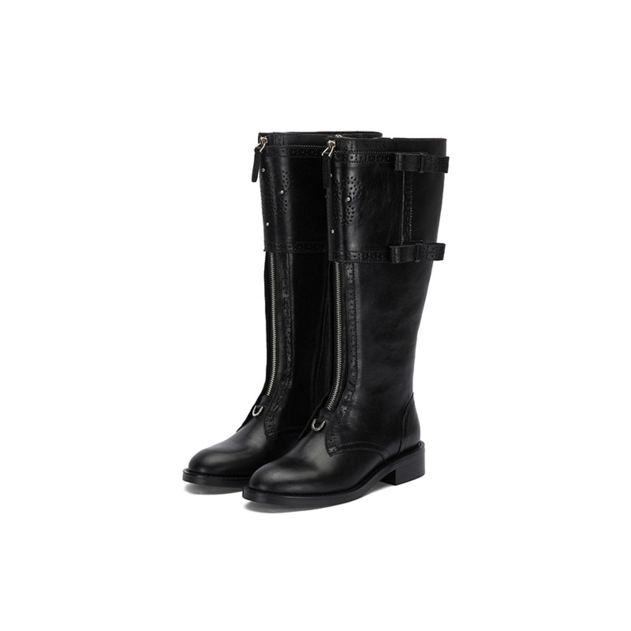 Sugar Su Brock Riding Boots Black | MADAX