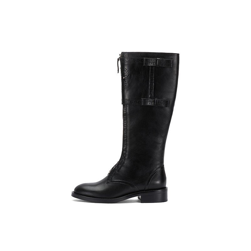 Sugar Su Brock Riding Boots Black | MADAX