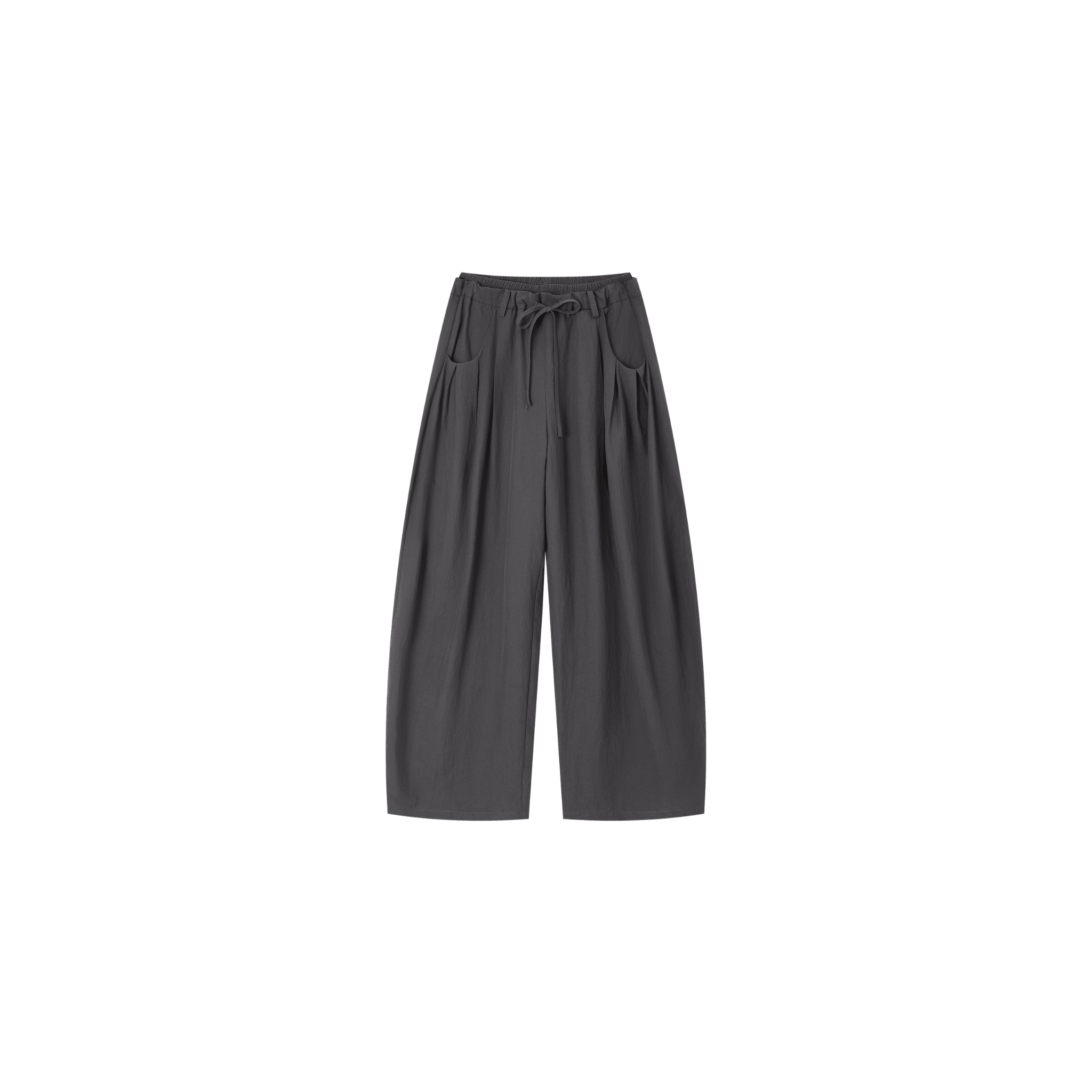 SOMESOWE Bud Casual Pants in Gray | MADAX