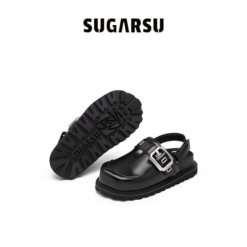 Sugar Su Butterfly Manor Thorns Series Black Sandal | MADA IN CHINA