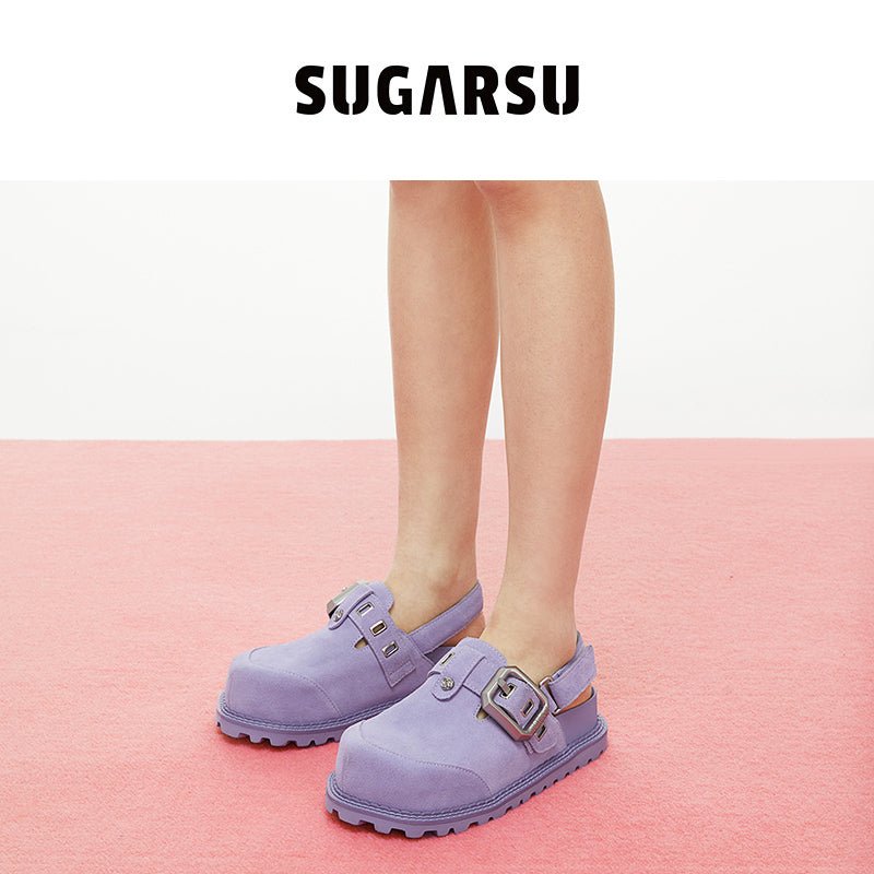 Sugar Su Butterfly Manor Thorns Series Purple Sandal | MADA IN CHINA