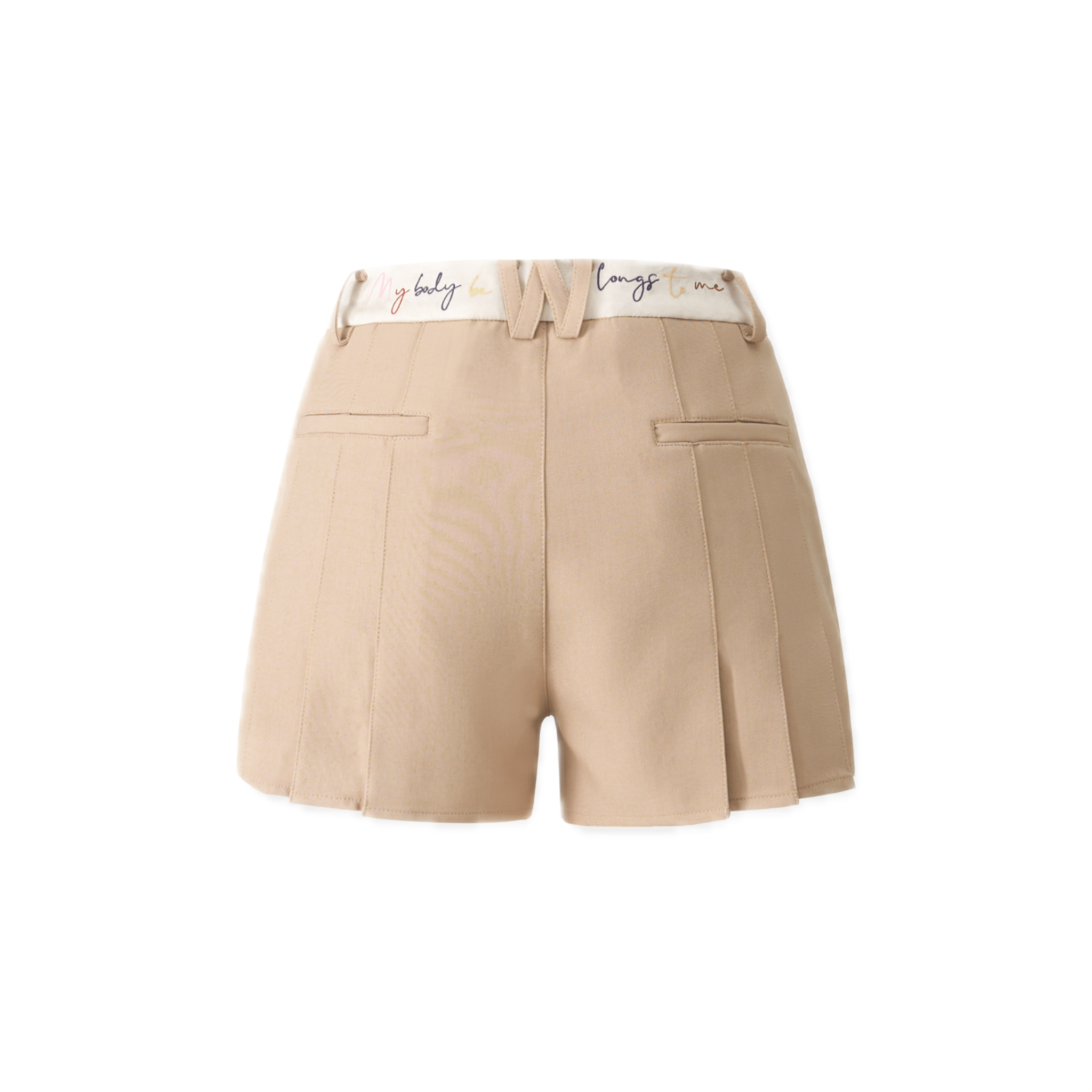 NAWS Candy Shorts in Mocha Yellow | MADAX