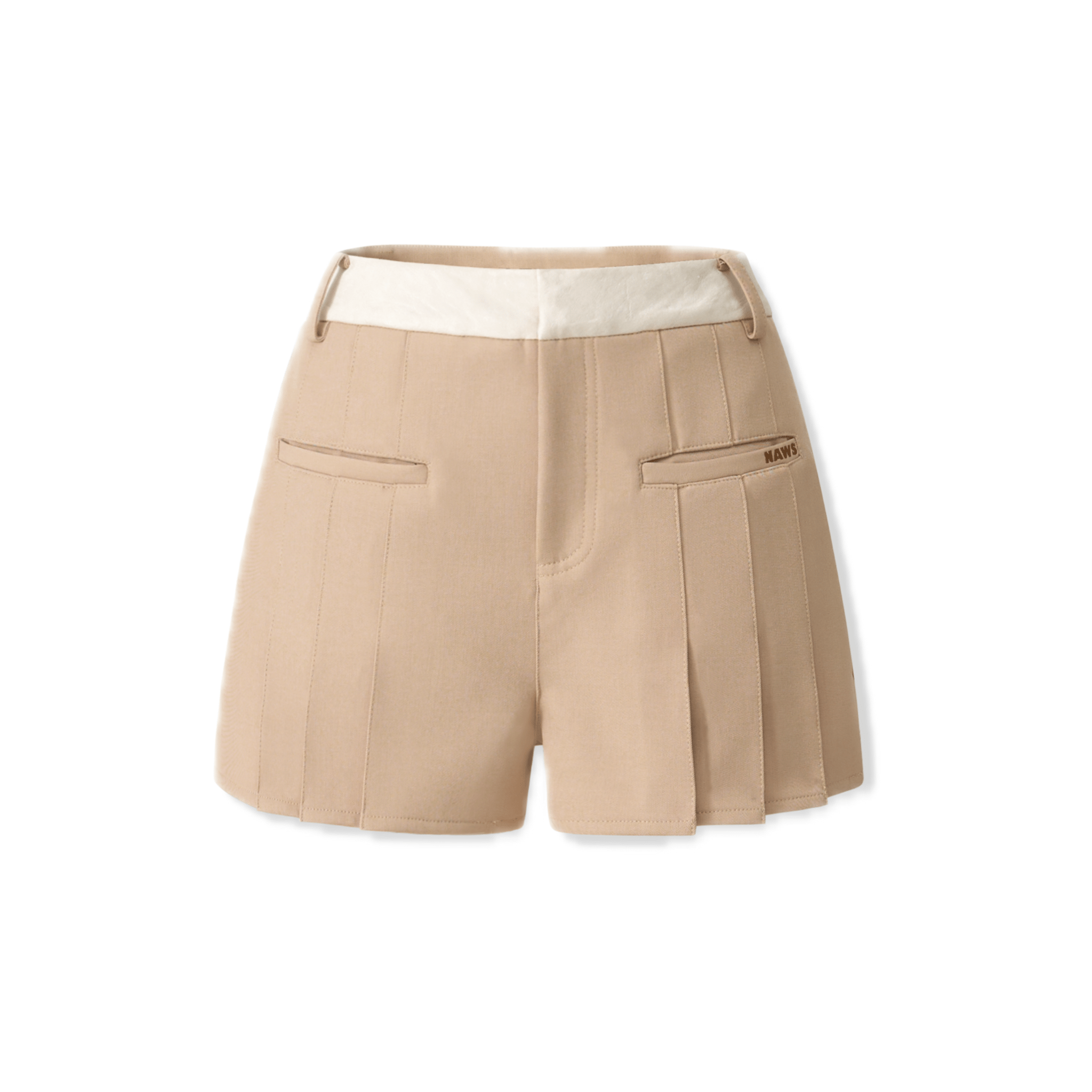 NAWS Candy Shorts in Mocha Yellow | MADAX
