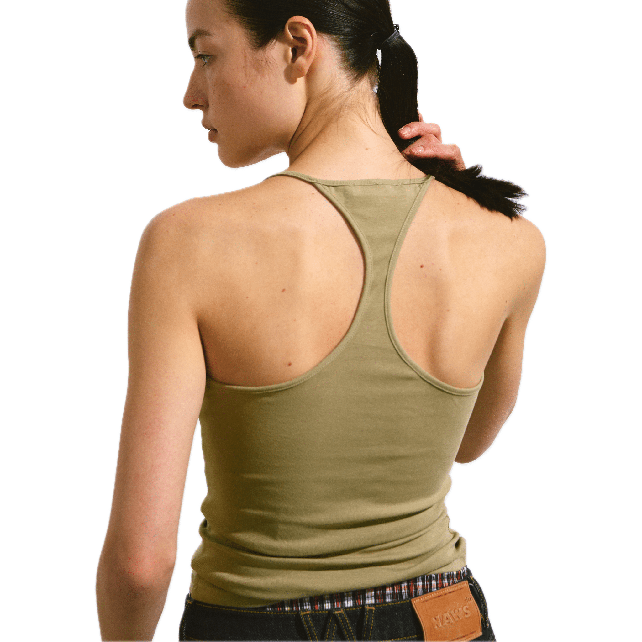 NAWS Candy Vest in Olive Green | MADAX