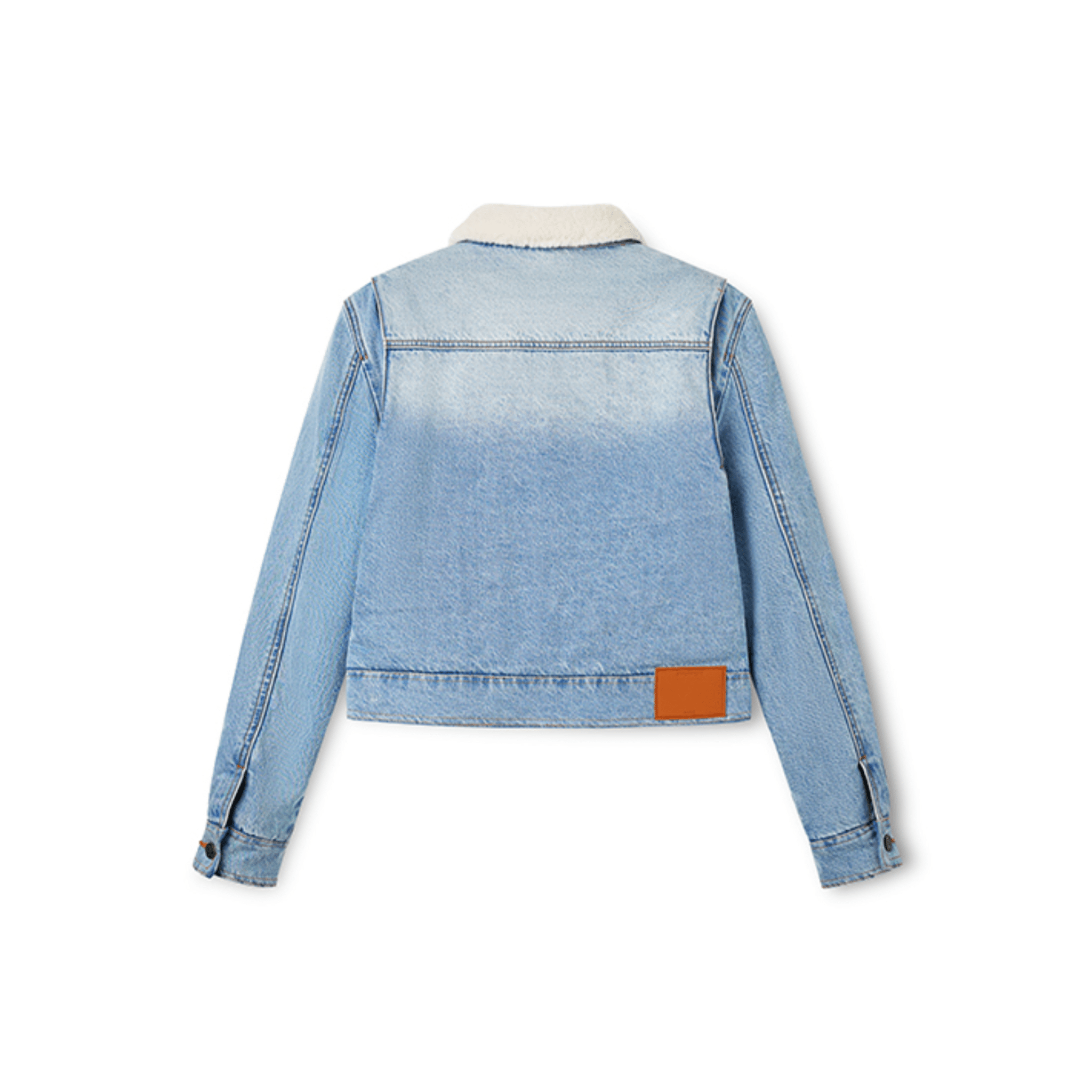 NAWS Caracal Denim Padded Jacket in Blue | MADAX
