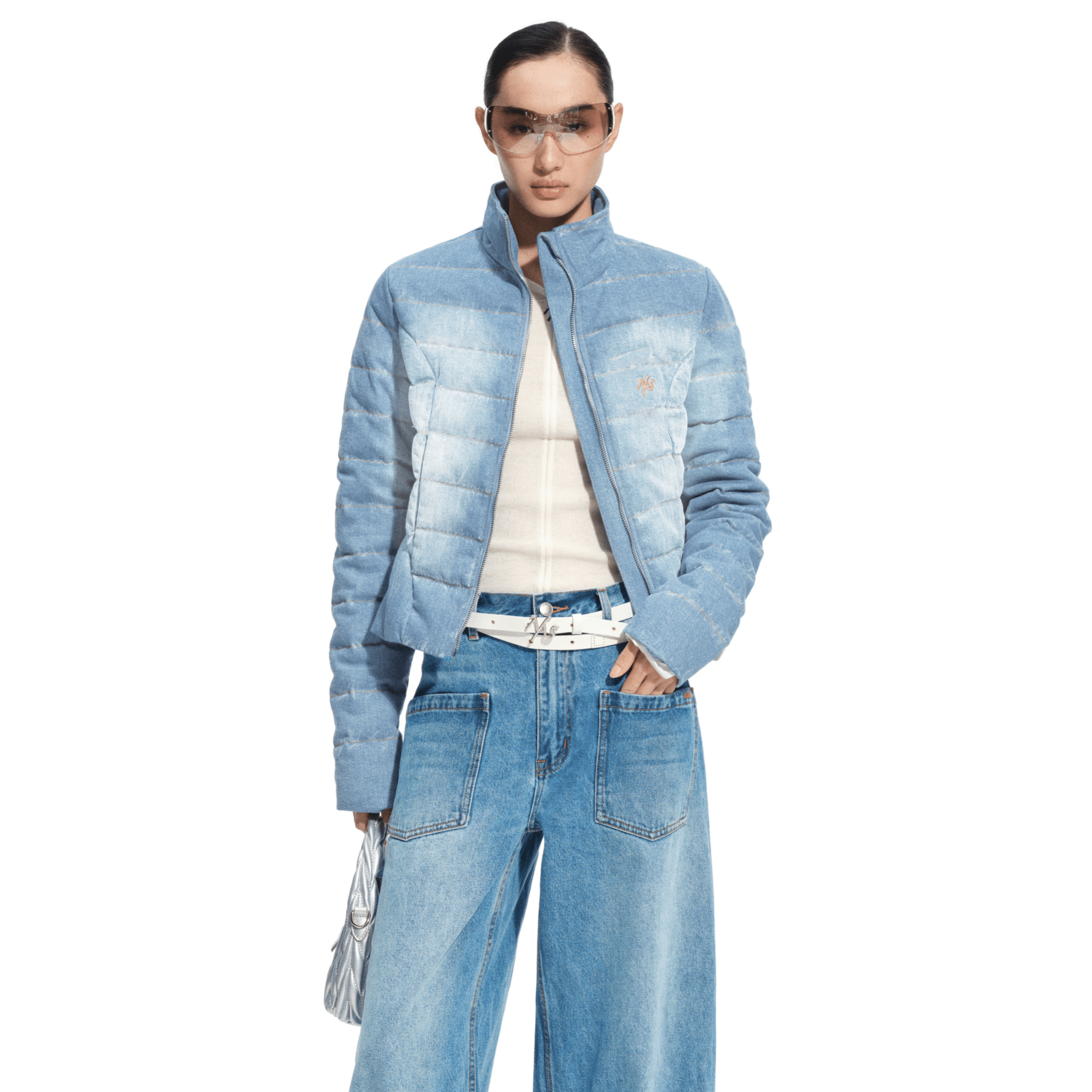 NAWS Caracal Lightweight Down Jacket in Blue | MADAX