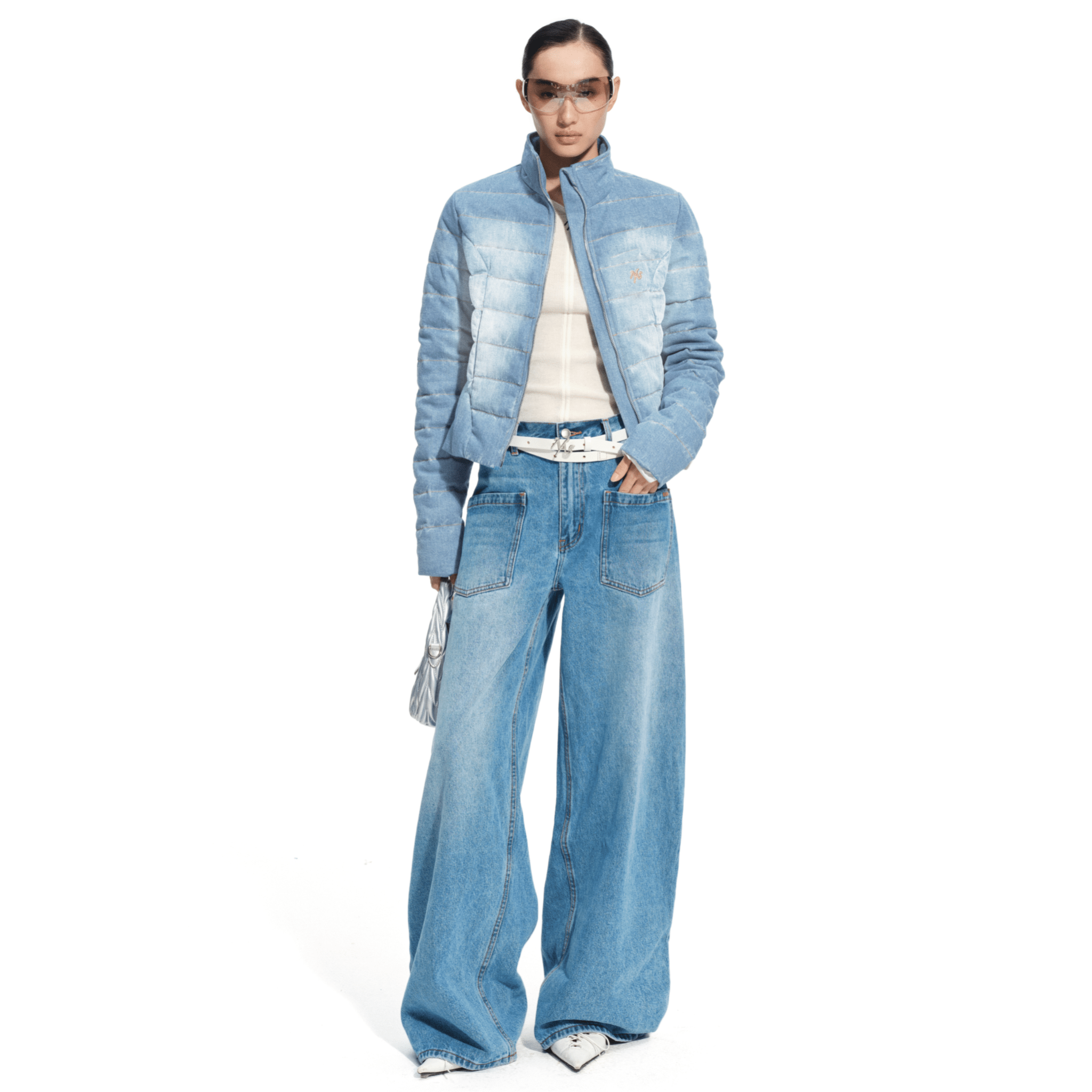 NAWS Caracal Lightweight Down Jacket in Blue | MADAX