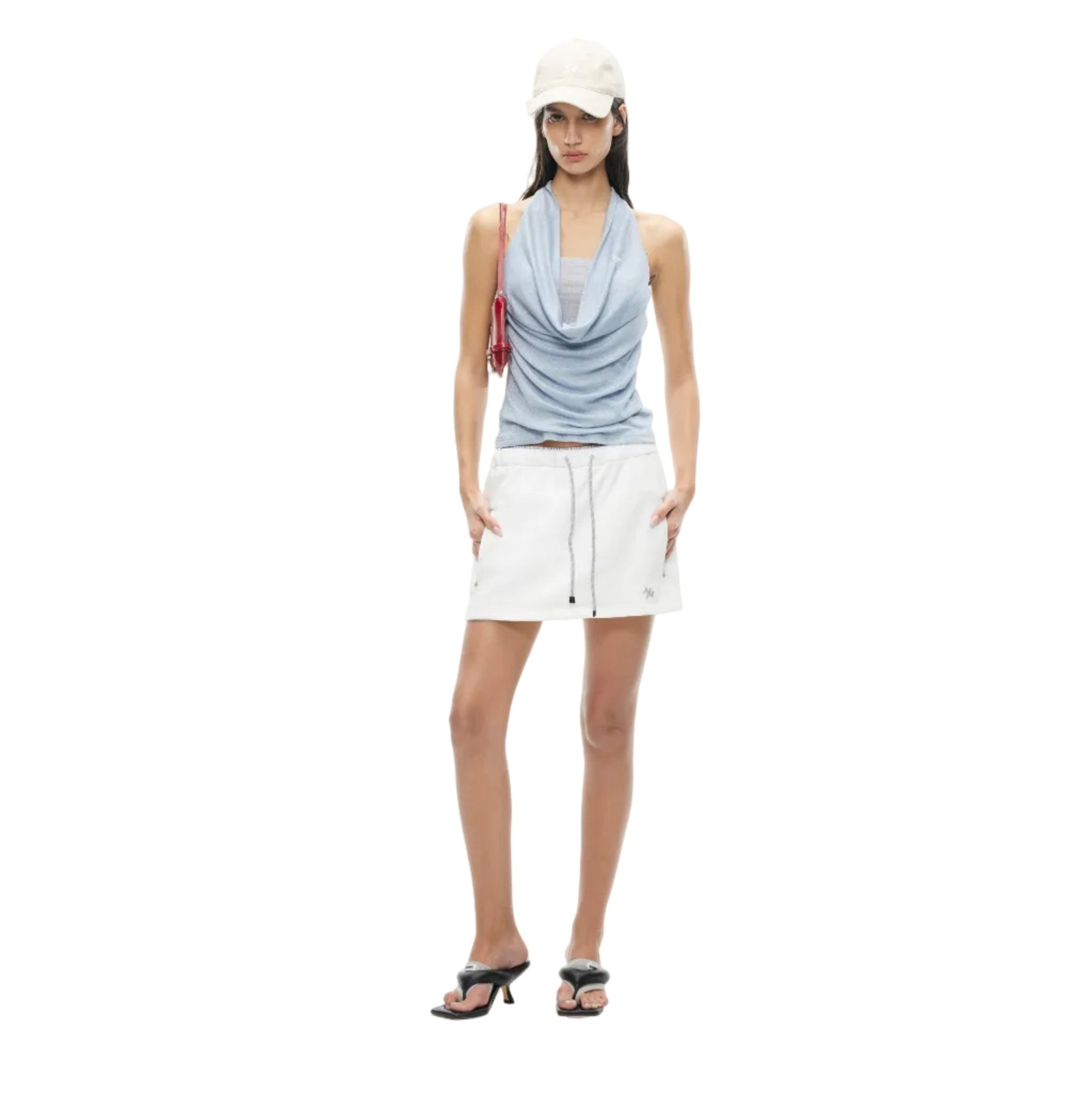 NAWS Cardini Halter Top in Blue | MADAX