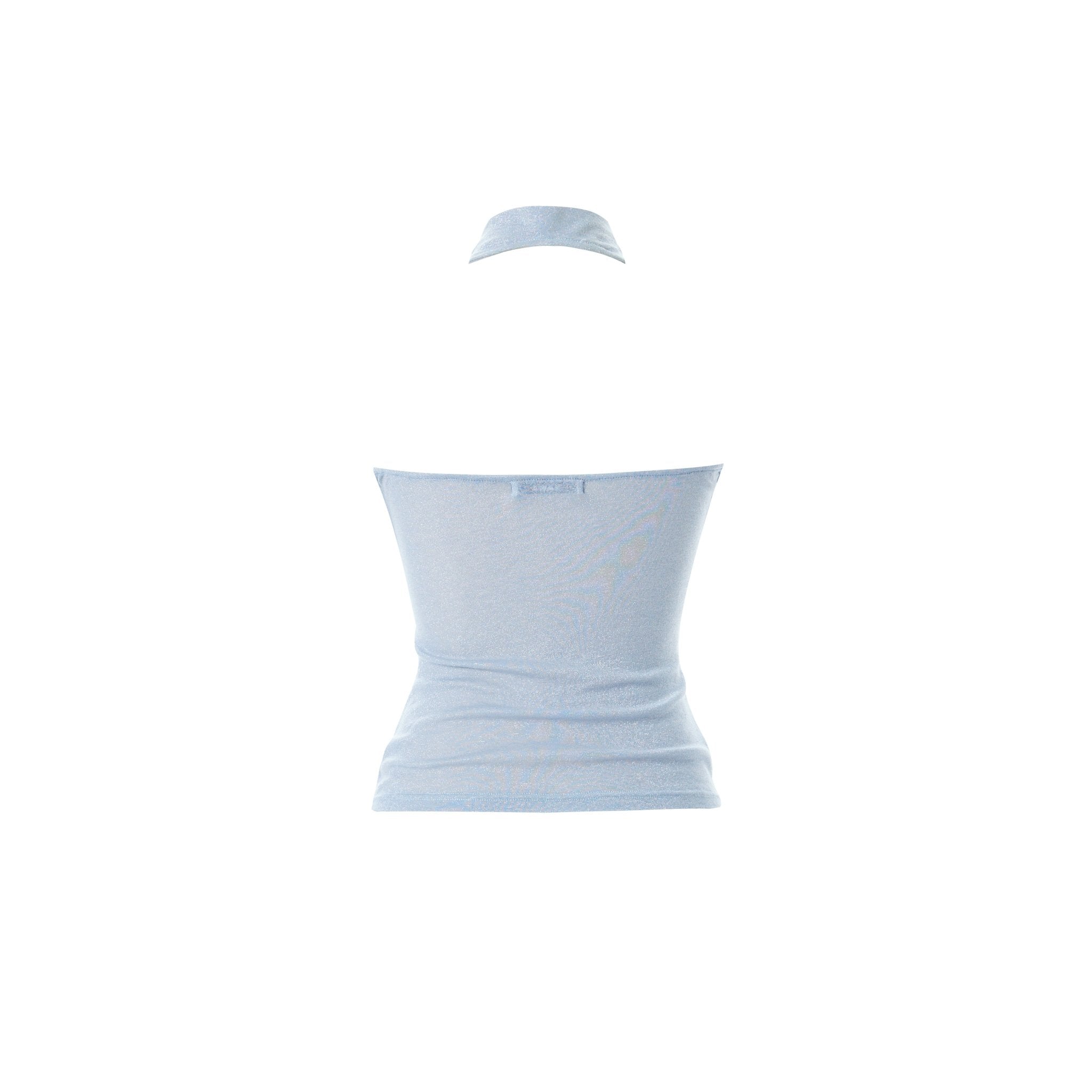 NAWS Cardini Halter Top in Blue | MADAX