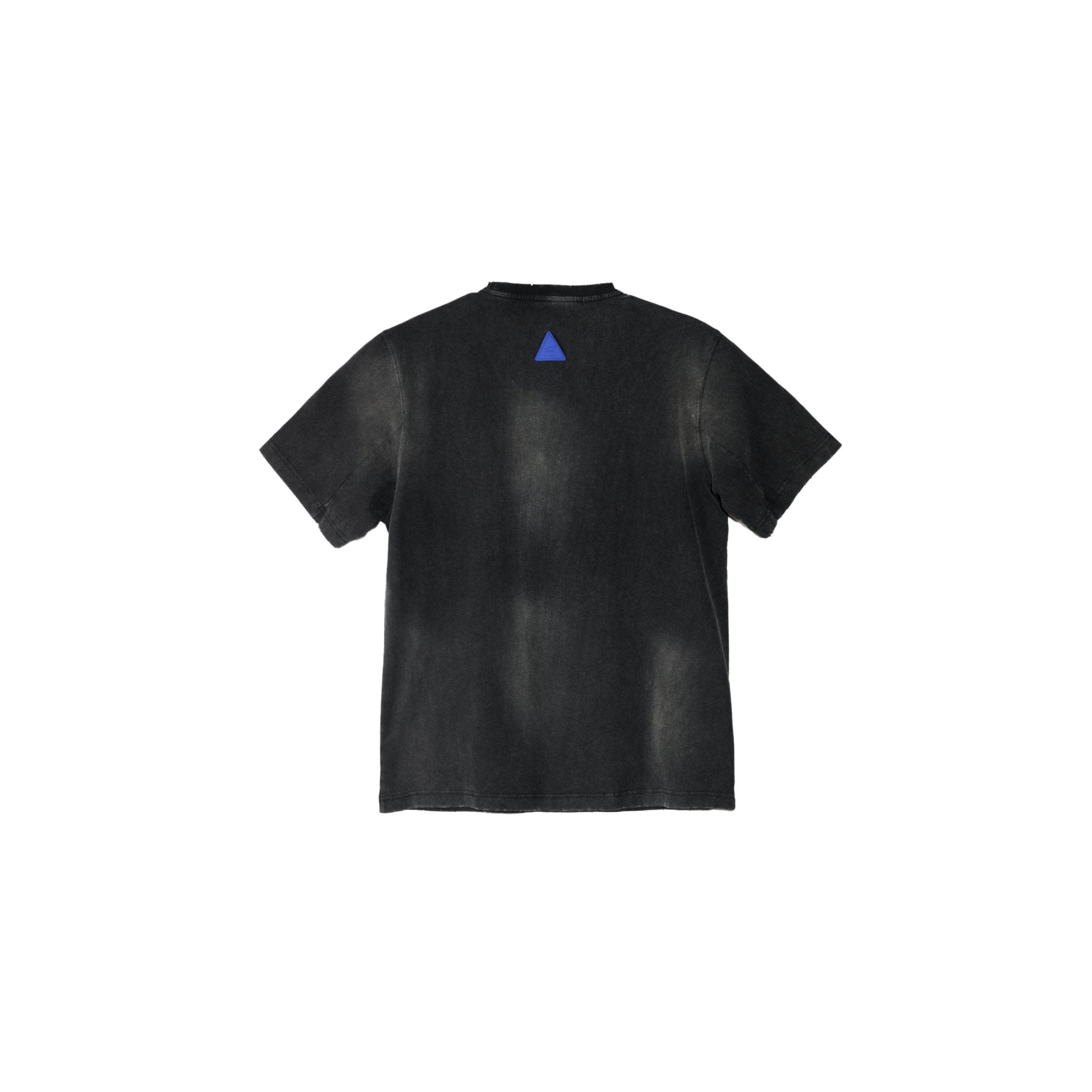 ARCH Charcoal Gray Aged Logo Short Sleeve T - Shirt | MADA IN CHINA