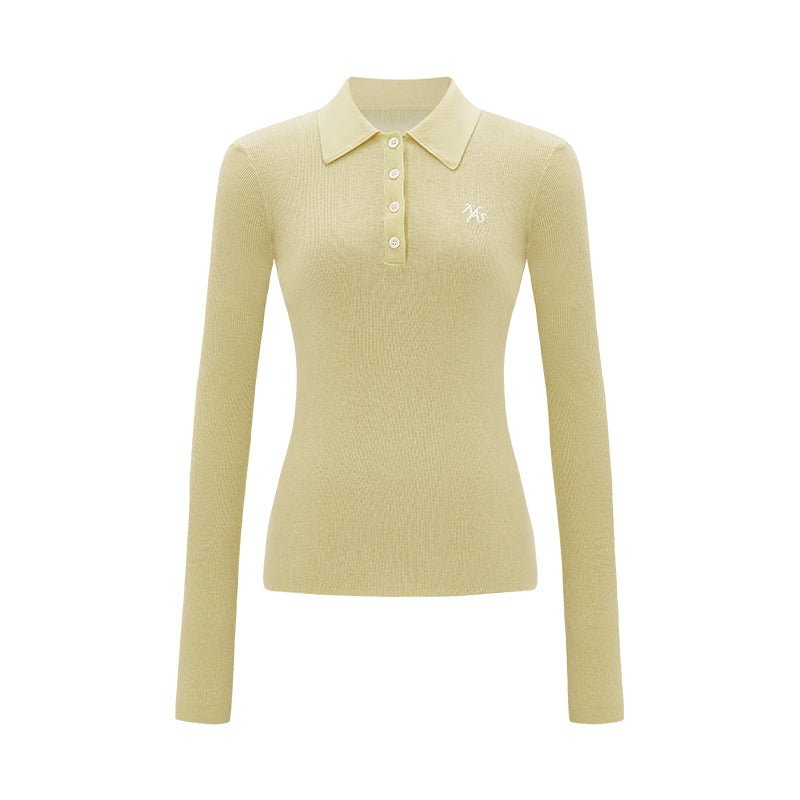 NAWS Cheese Polo Woolen Knitwear | MADAX