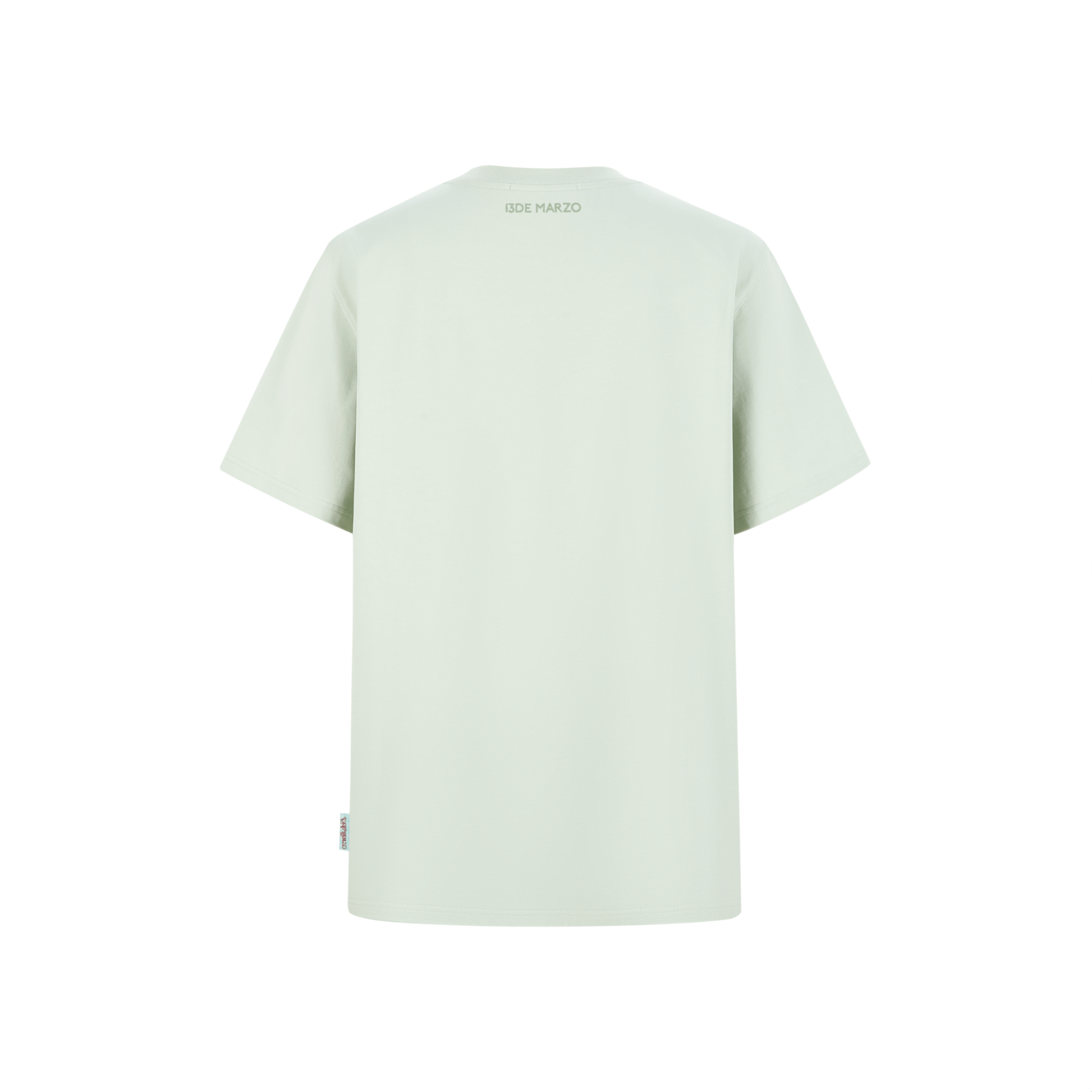 13DE MARZO Childhood Series Skipping Bear Short Sleeve in Green | MADAX