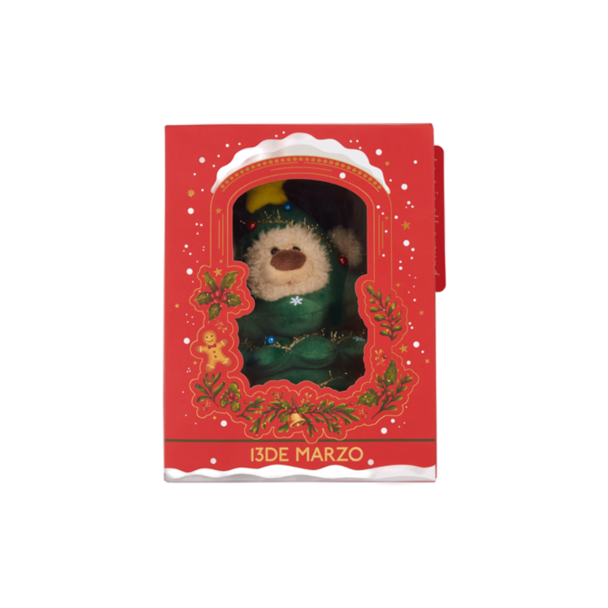 13DE MARZO Christmas Limited Edition Star Wish Plush Bear Keychain | MADAX