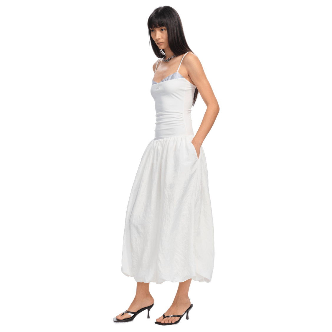 NAWS Cloud Skirt in white | MADAX