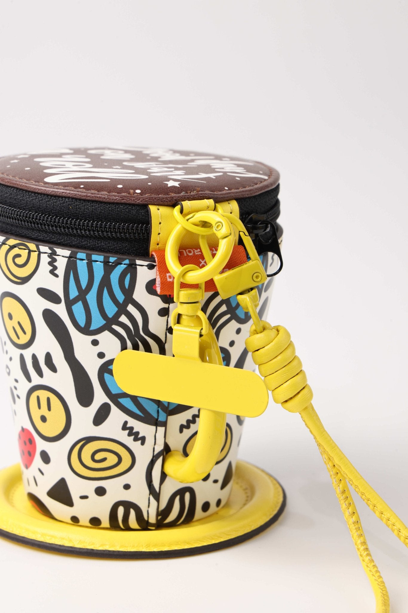 Alexia Sandra Coffee Cup And Saucer Ornament In Yellow | MADAX
