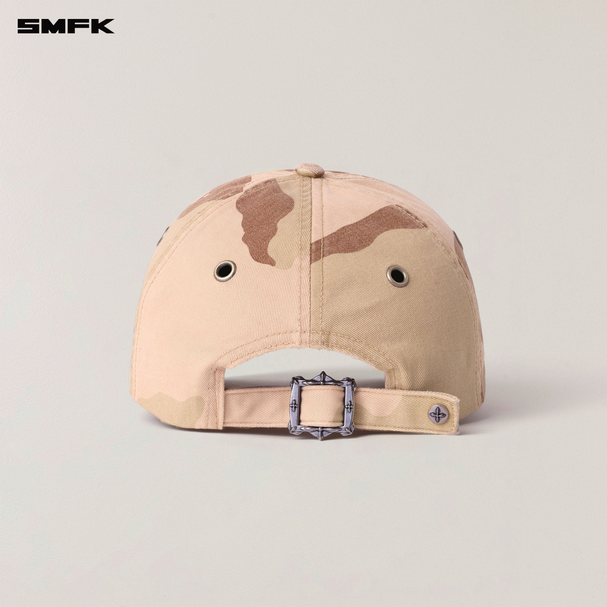 SMFK Compass Badge Camo Cargo Cap In Desert Camouflage | MADAX