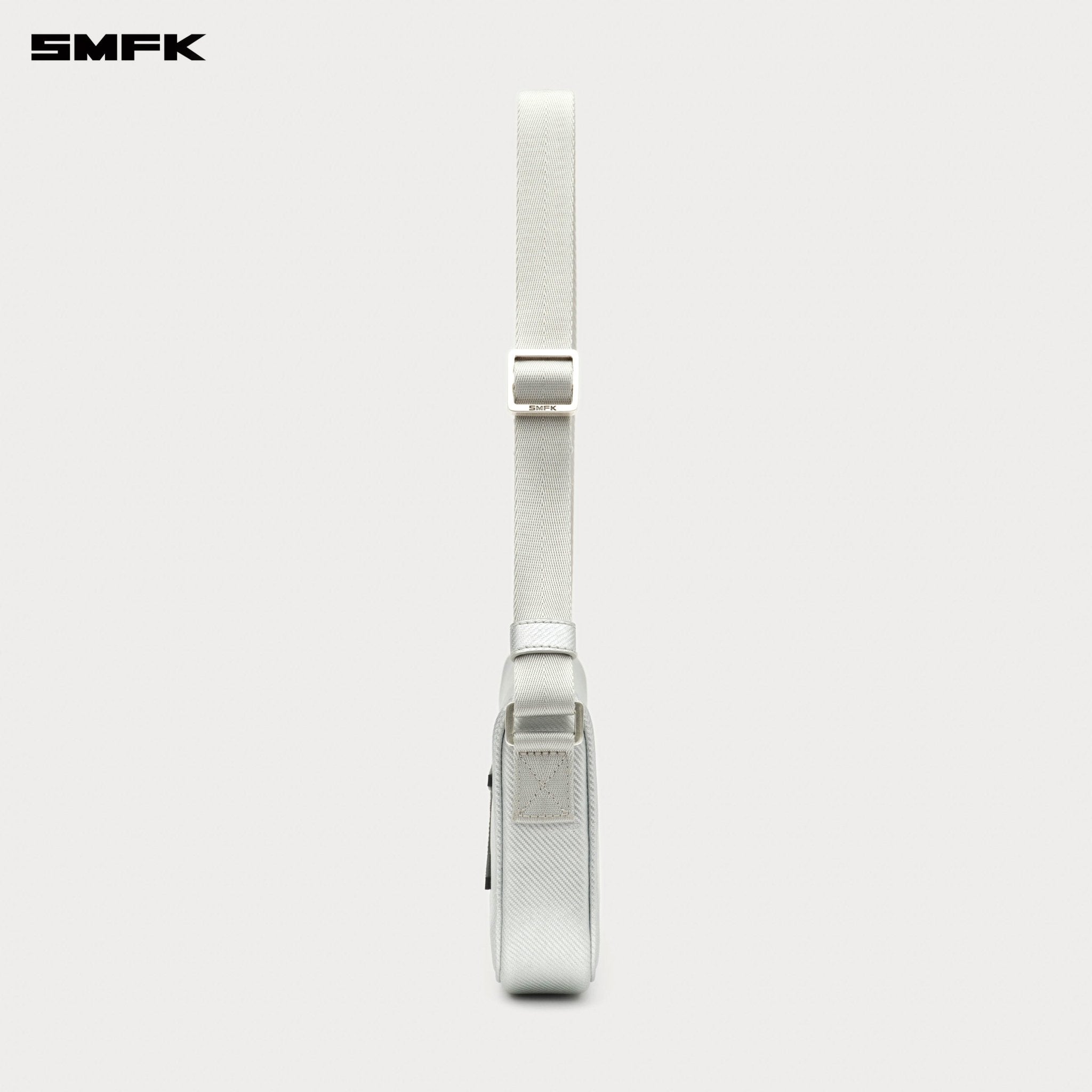 SMFK Compass Badge Cross Badge Bag In Silver (Small) | MADAX