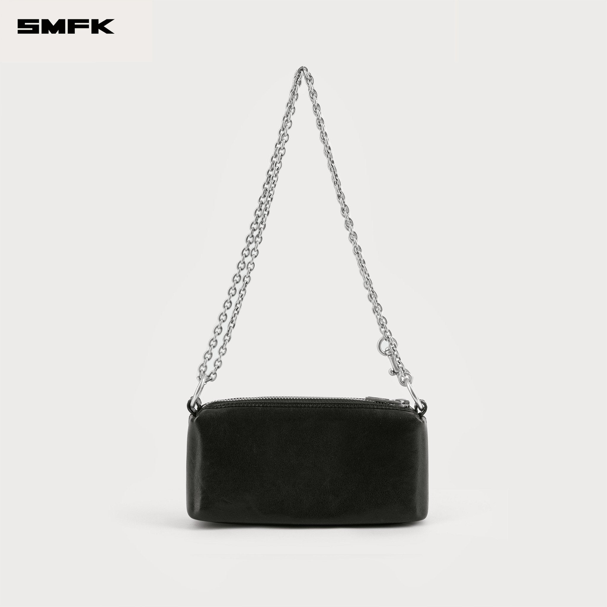SMFK Compass Badge Folding Chain Bag In Black (Small) | MADAX