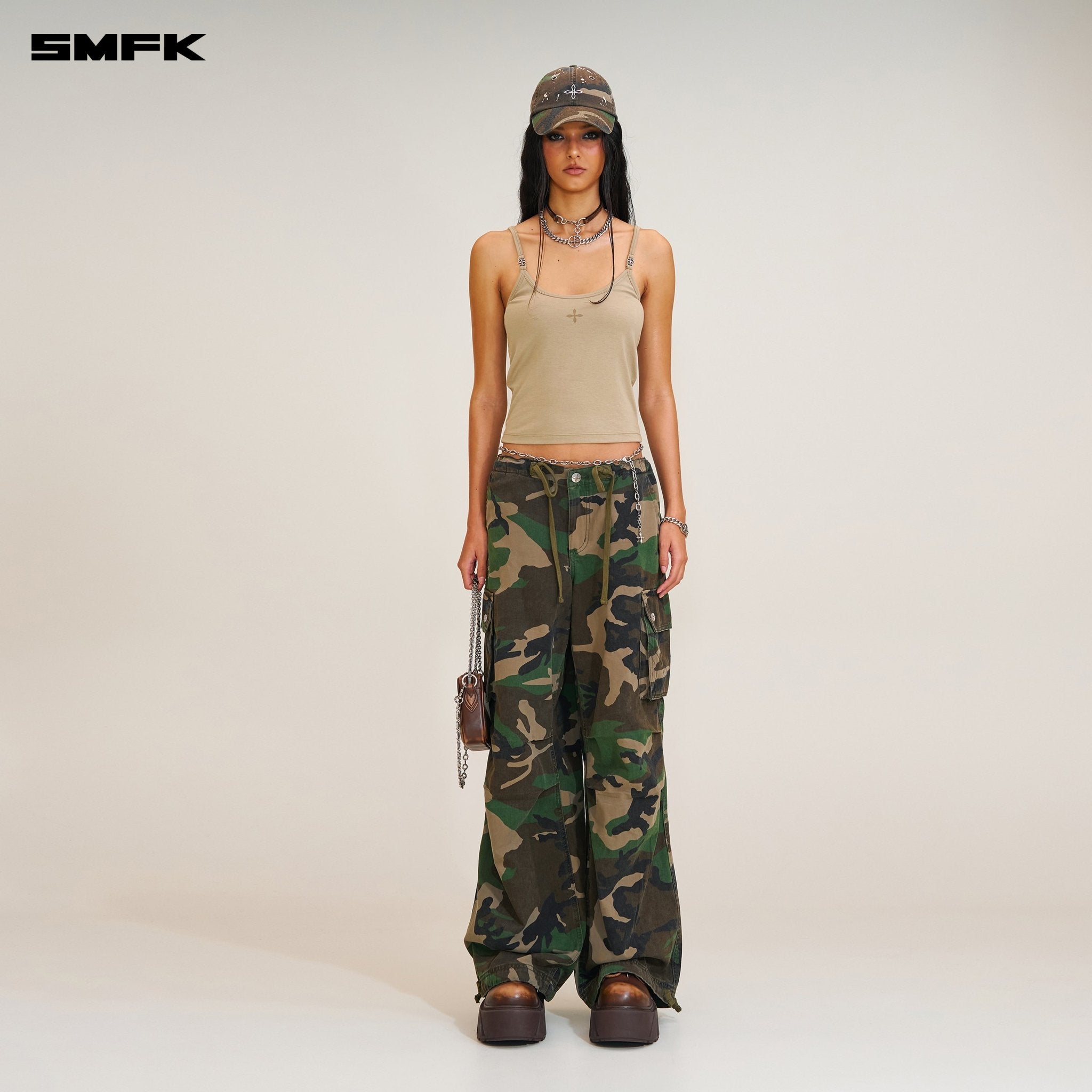 SMFK Compass Beverly Body Camisole In Shadow Green | MADAX