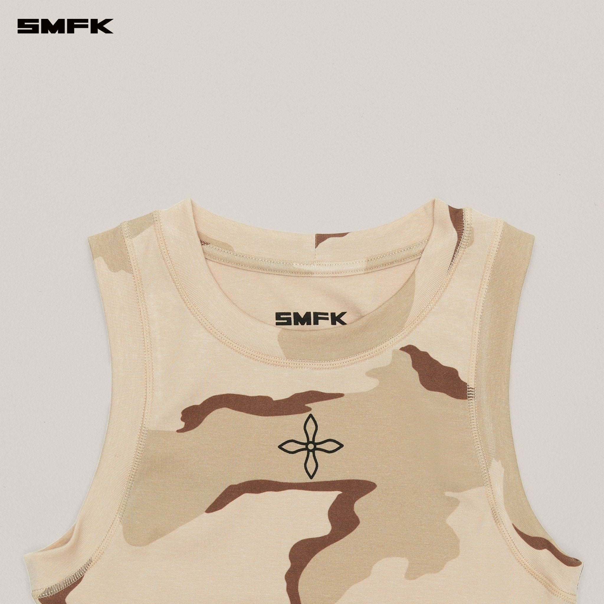 SMFK Compass Beverly Body Tank In Camouflage | MADAX