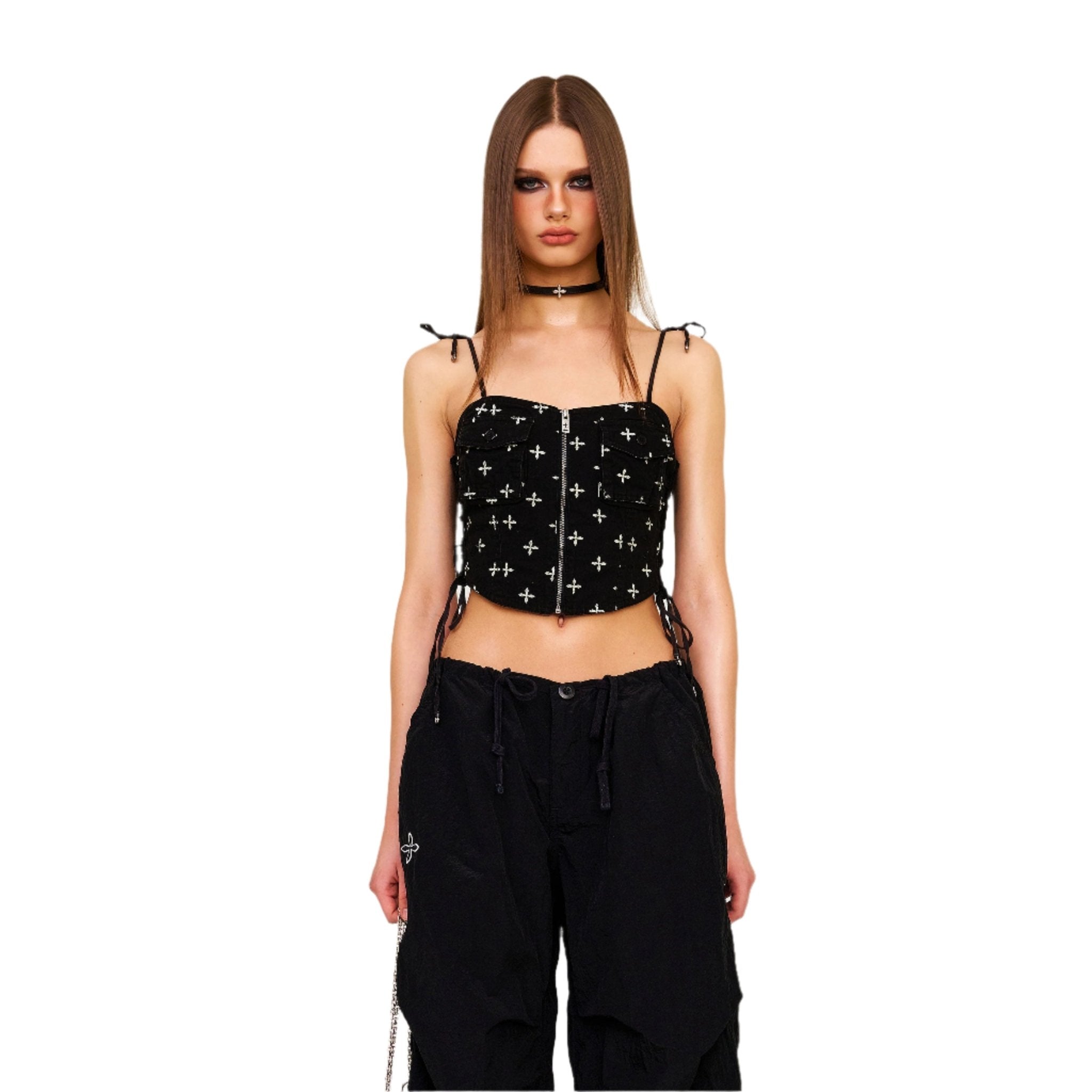 SMFK Compass Black Garden Paratrooper Sling In Black | MADAX