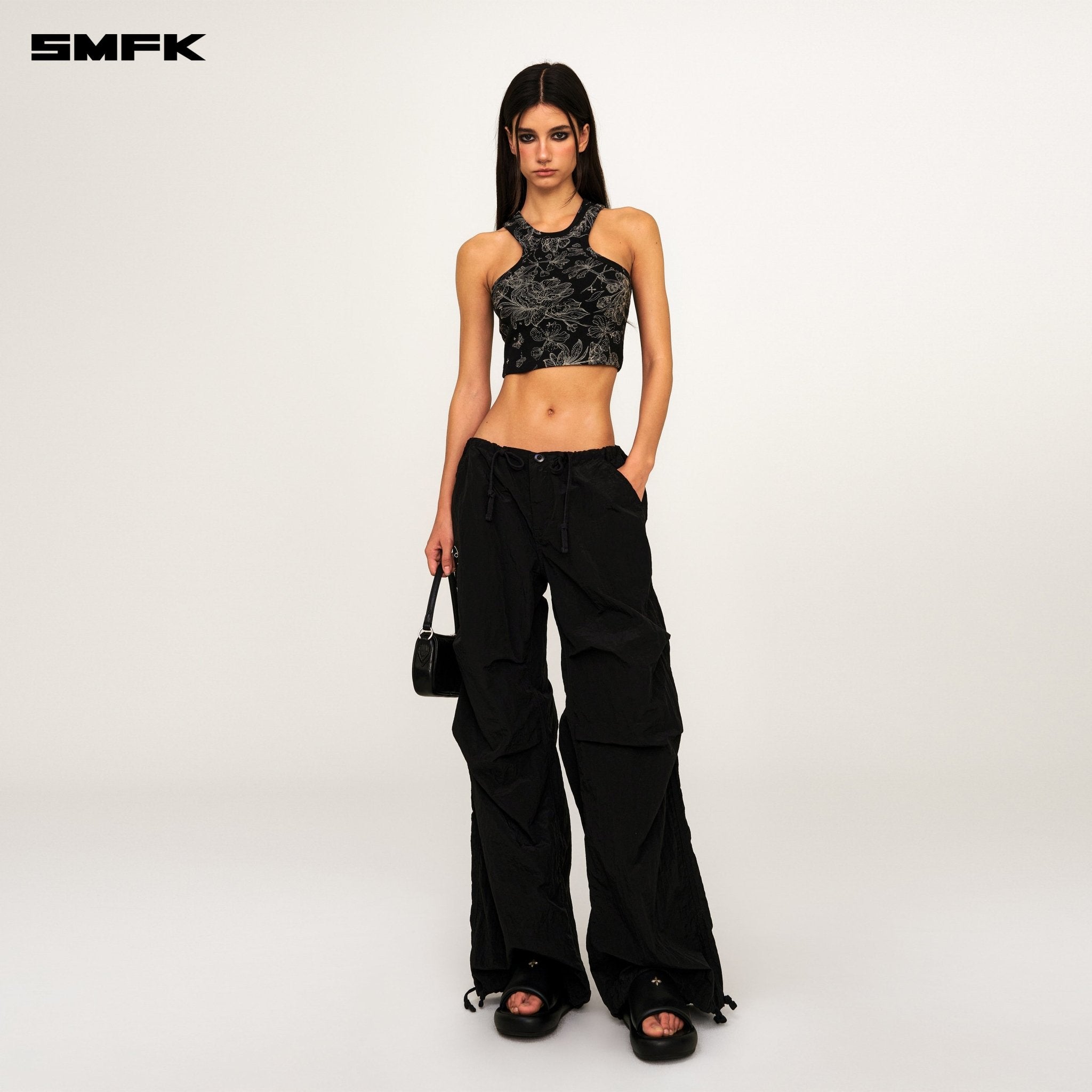 SMFK Compass Black Jade Garden Training Vest Magnolia Totem | MADAX