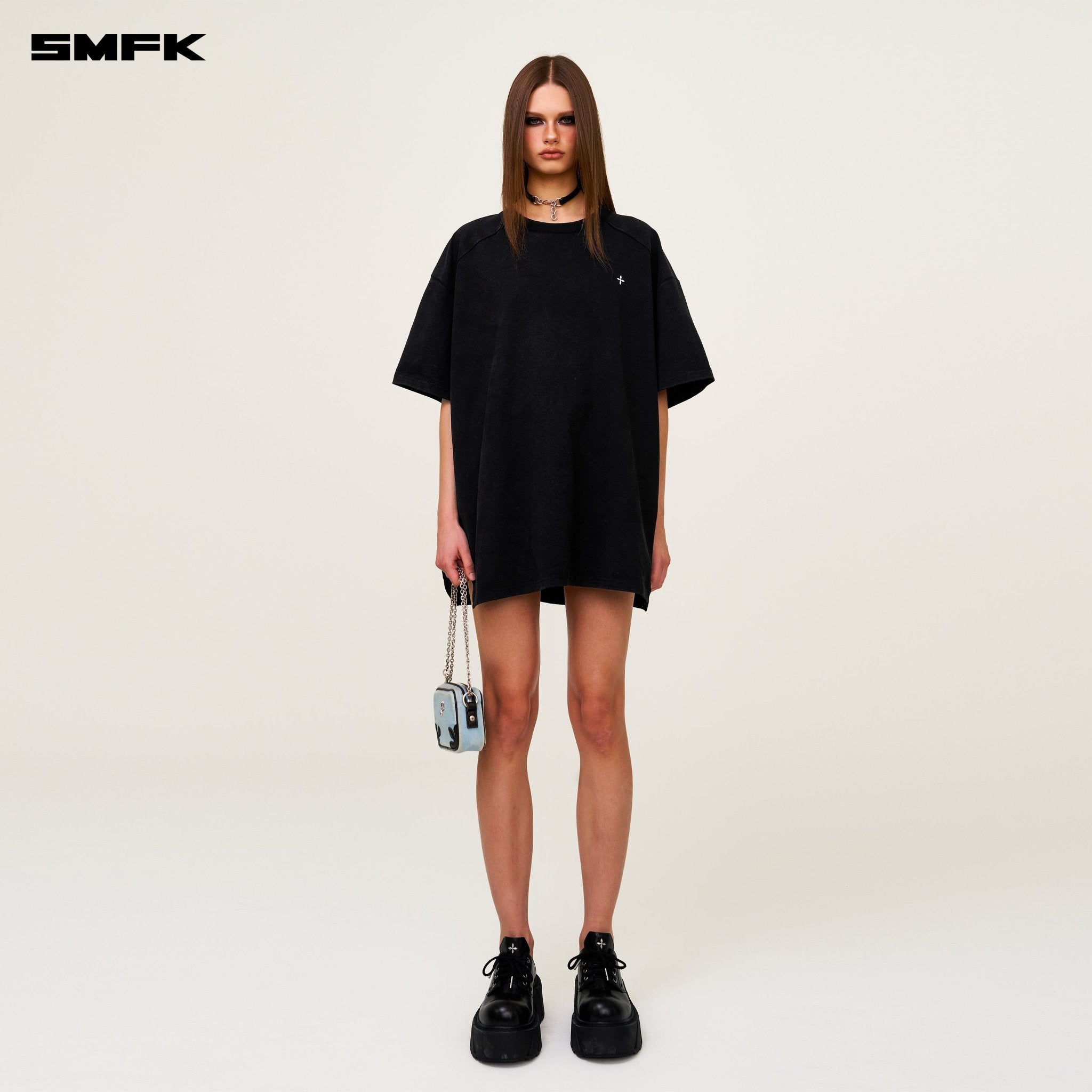 SMFK Compass California Tee In Black | MADAX