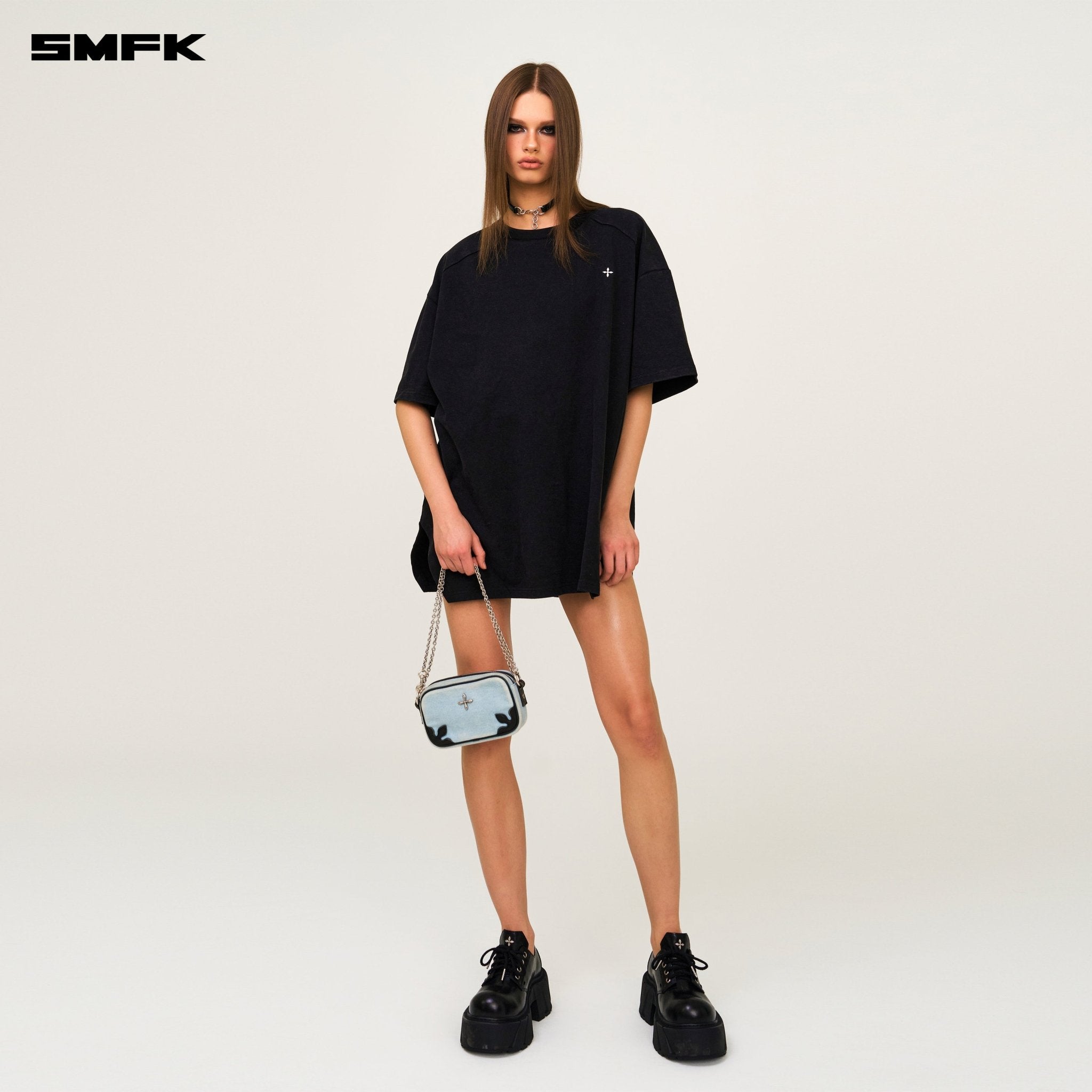 SMFK Compass California Tee In Black | MADAX